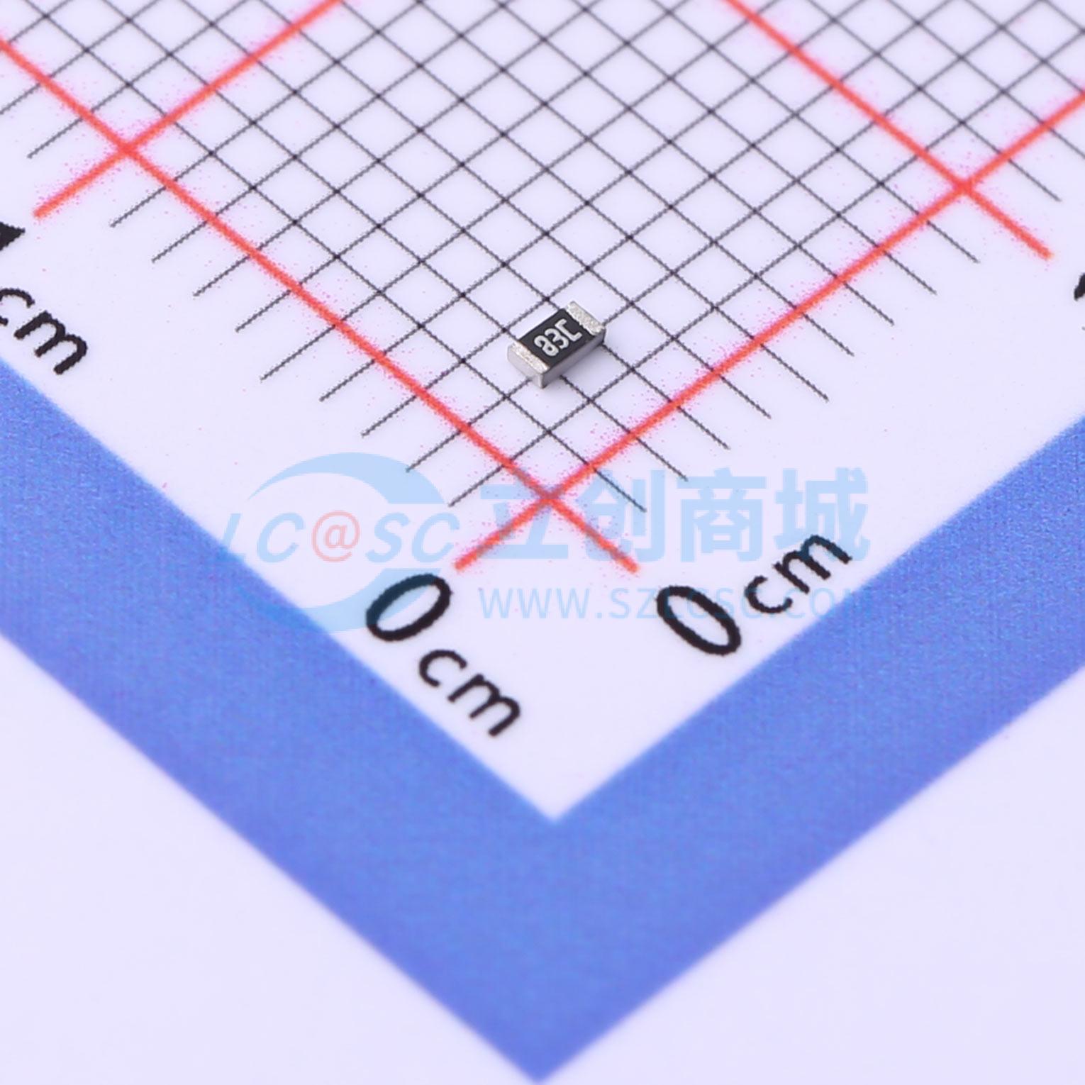 点击查看大图 SCR0603F71K5实物图