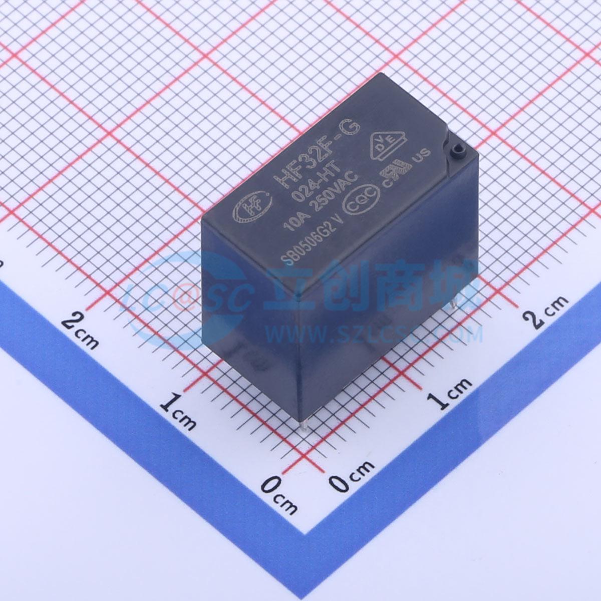 点击查看大图 HF32F-G/024-HT实物图