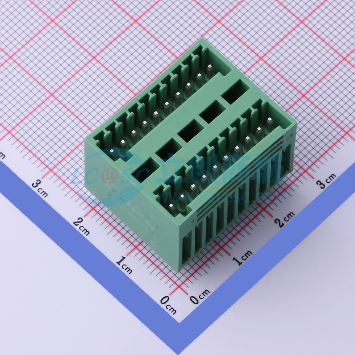 点击查看大图 DB2EVH-2.5-2*10P-GN实物图