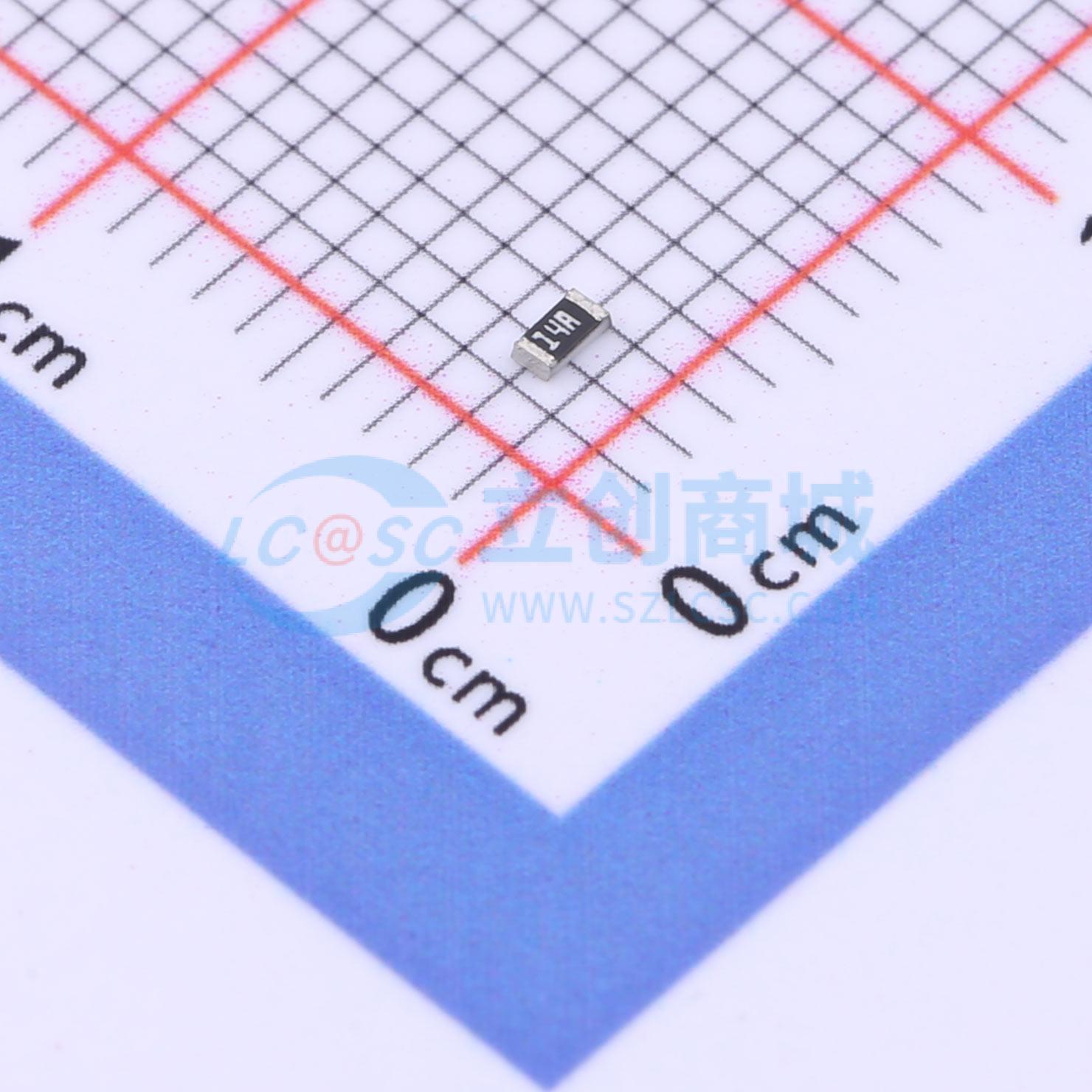 点击查看大图 SCR0603F137R实物图