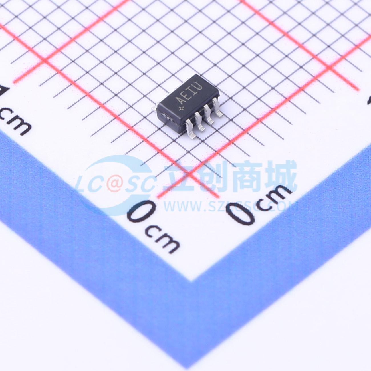 点击查看大图 MAX9019EKA+T实物图