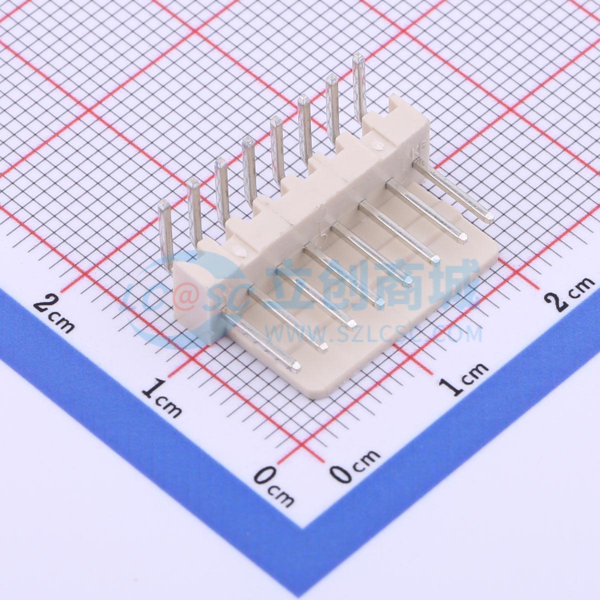 点击查看大图 KH-HX2.54-08FGW实物图