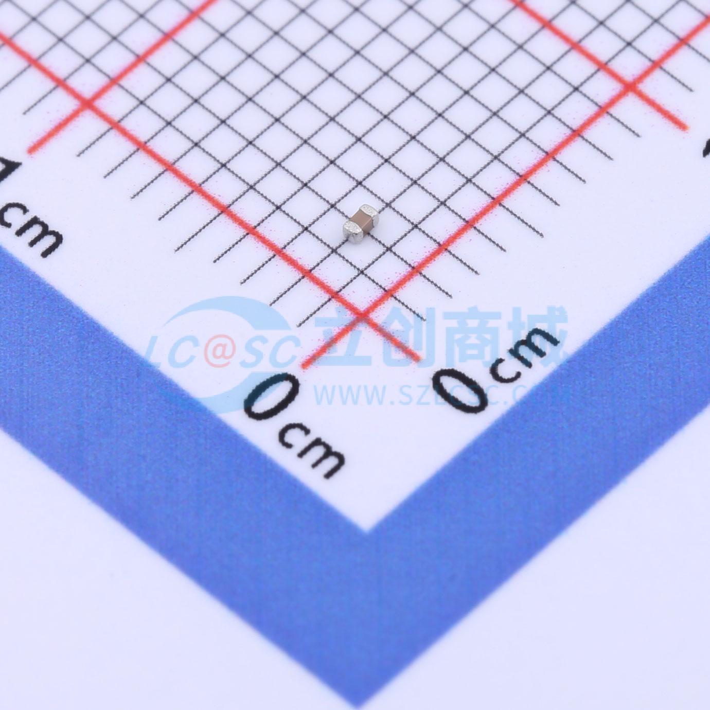 点击查看大图 CC0402ZRY5V7BB473实物图