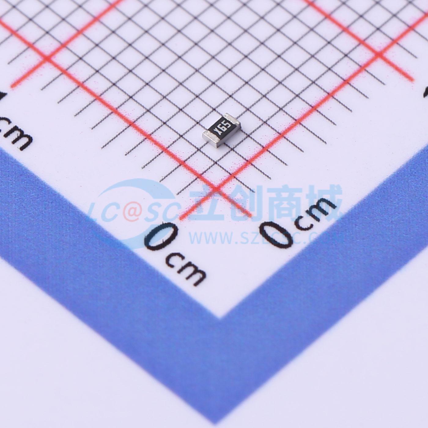 点击查看大图 FRC0603F40R2TS实物图