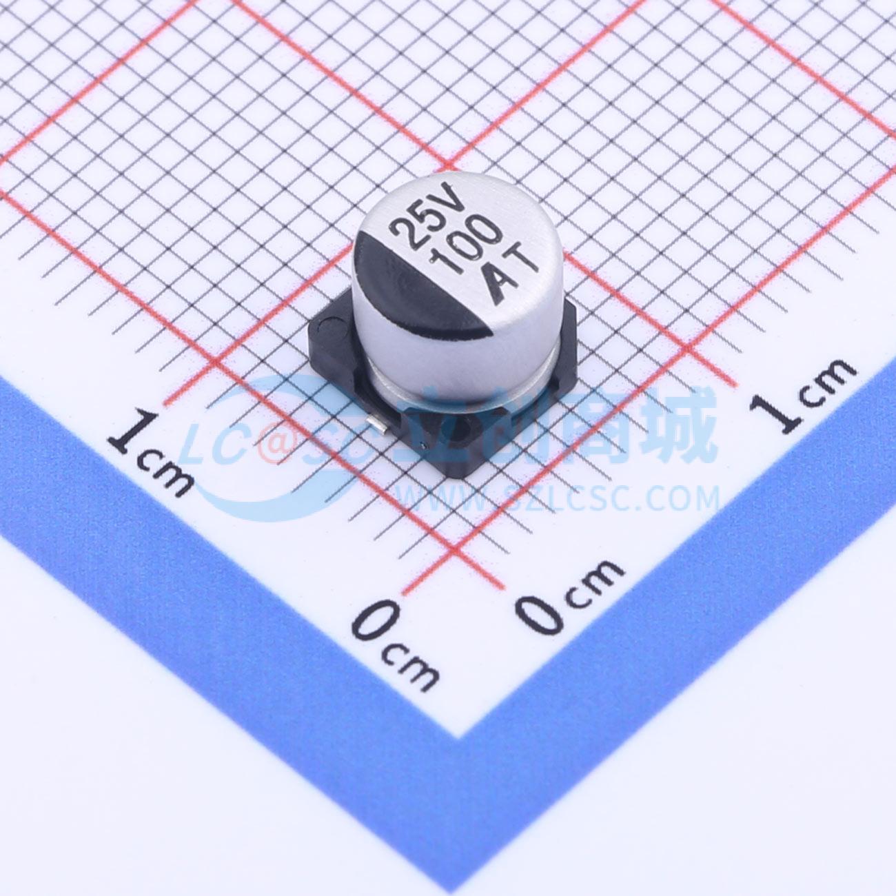 点击查看大图 GVT1E107M0606CNVC实物图