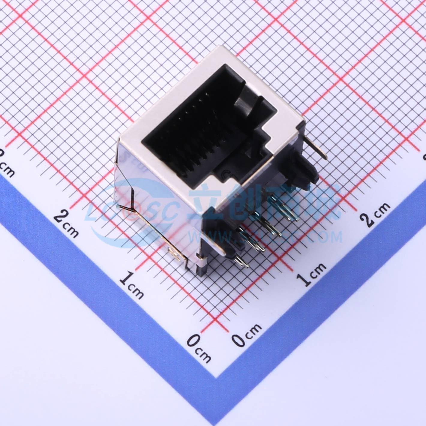 点击查看大图 HC-RJ45-058-1-4实物图