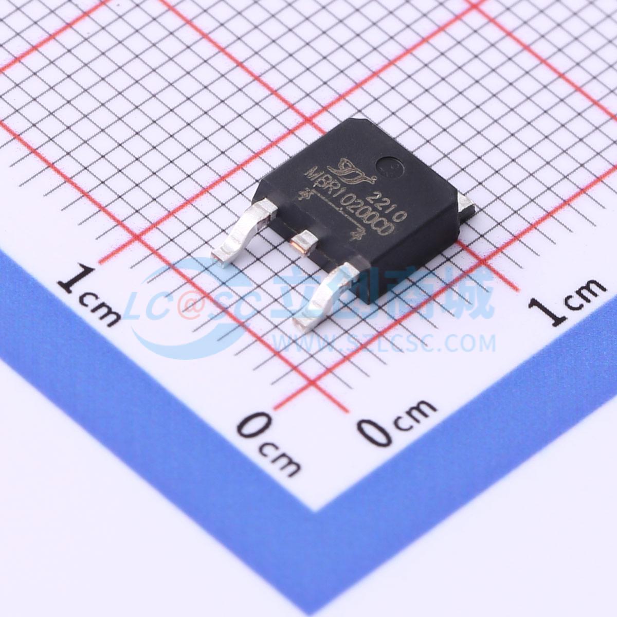 点击查看大图 MBR10200CD实物图