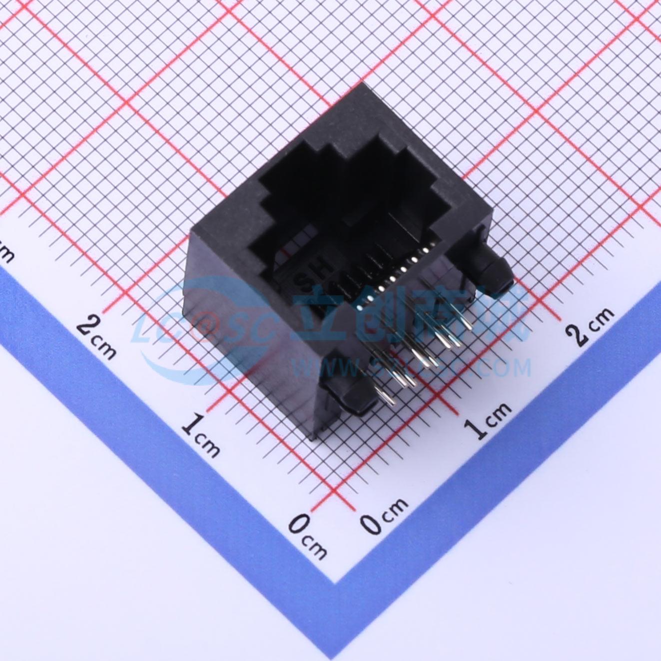点击查看大图 HC-RJ45-5JA-1-6实物图