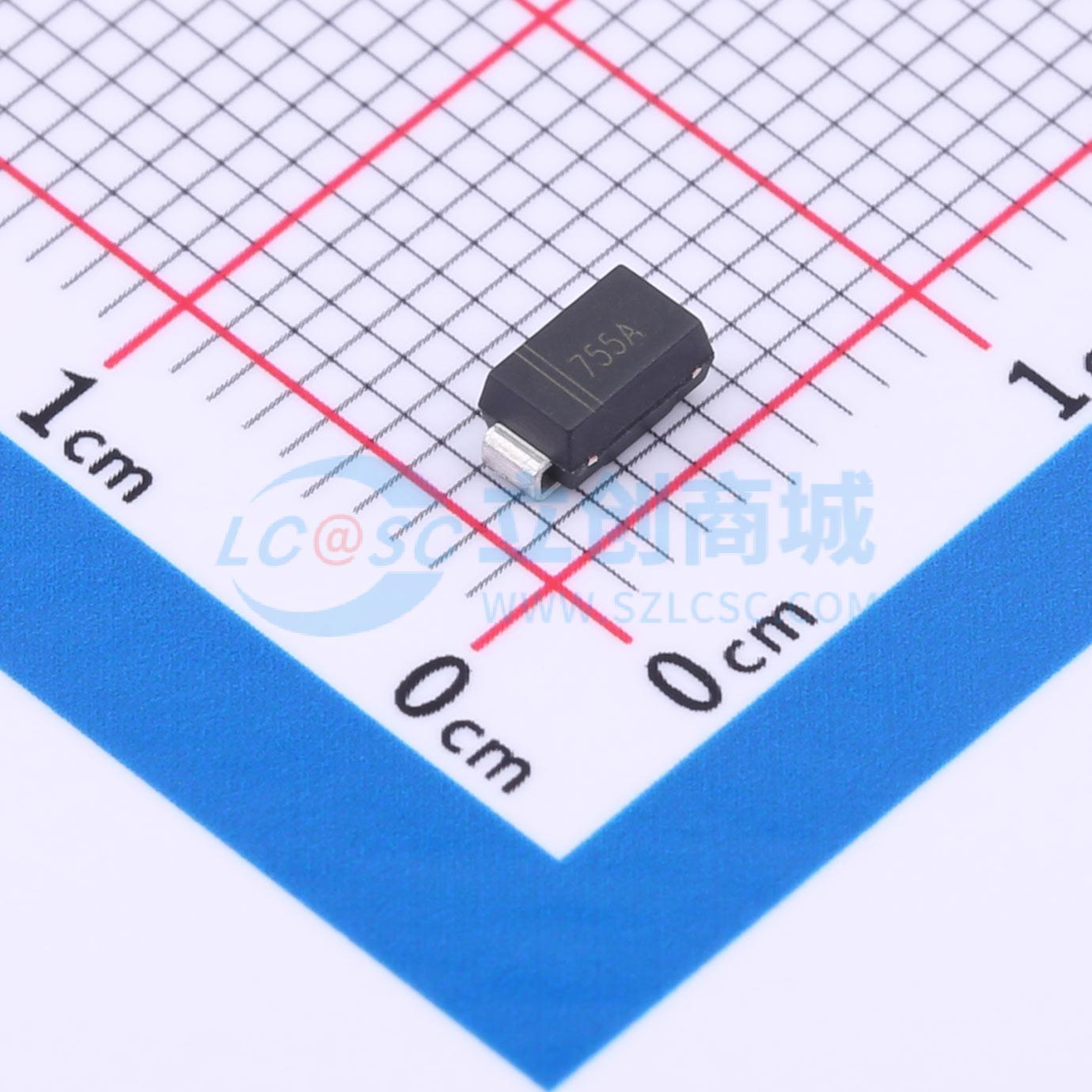 点击查看大图 1SMA4755A实物图