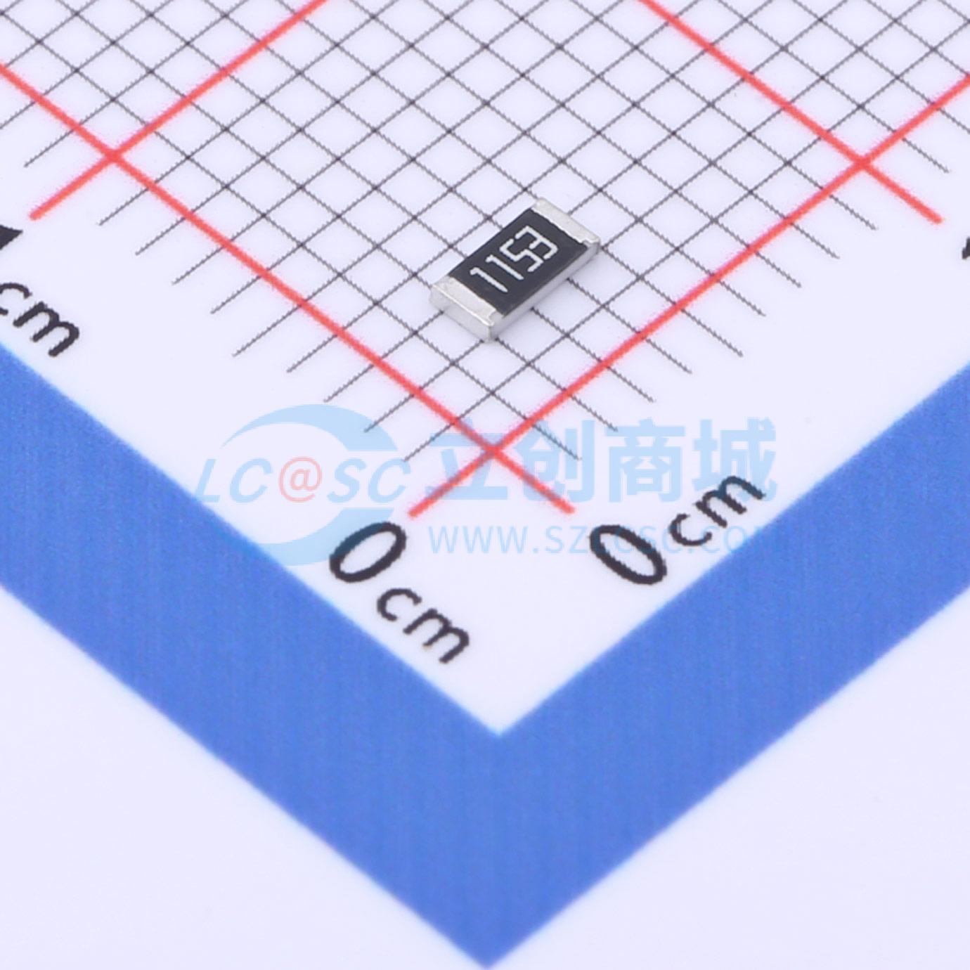 点击查看大图 RC1206FR-07115KL实物图