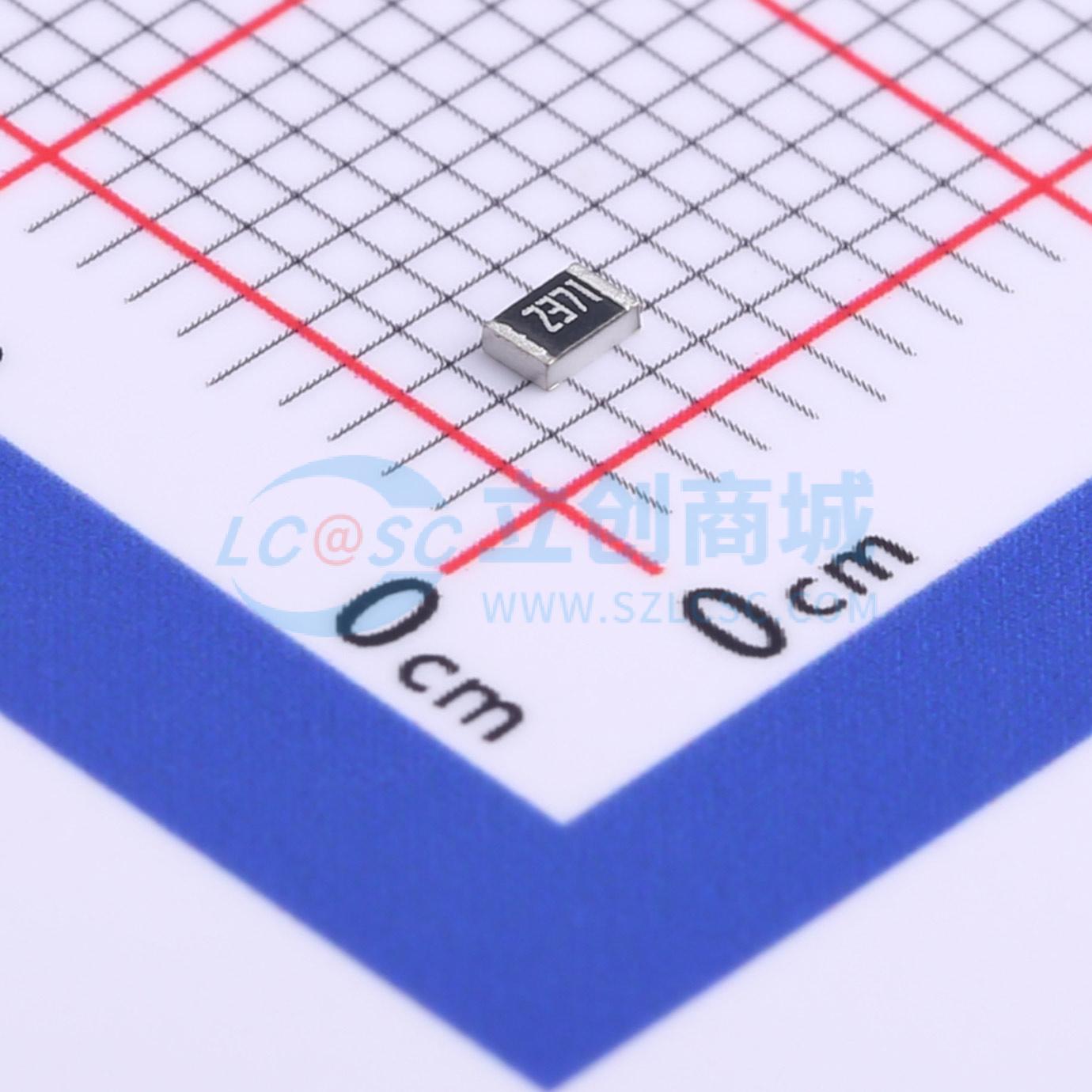 点击查看大图 RC0805FR-072K37L实物图