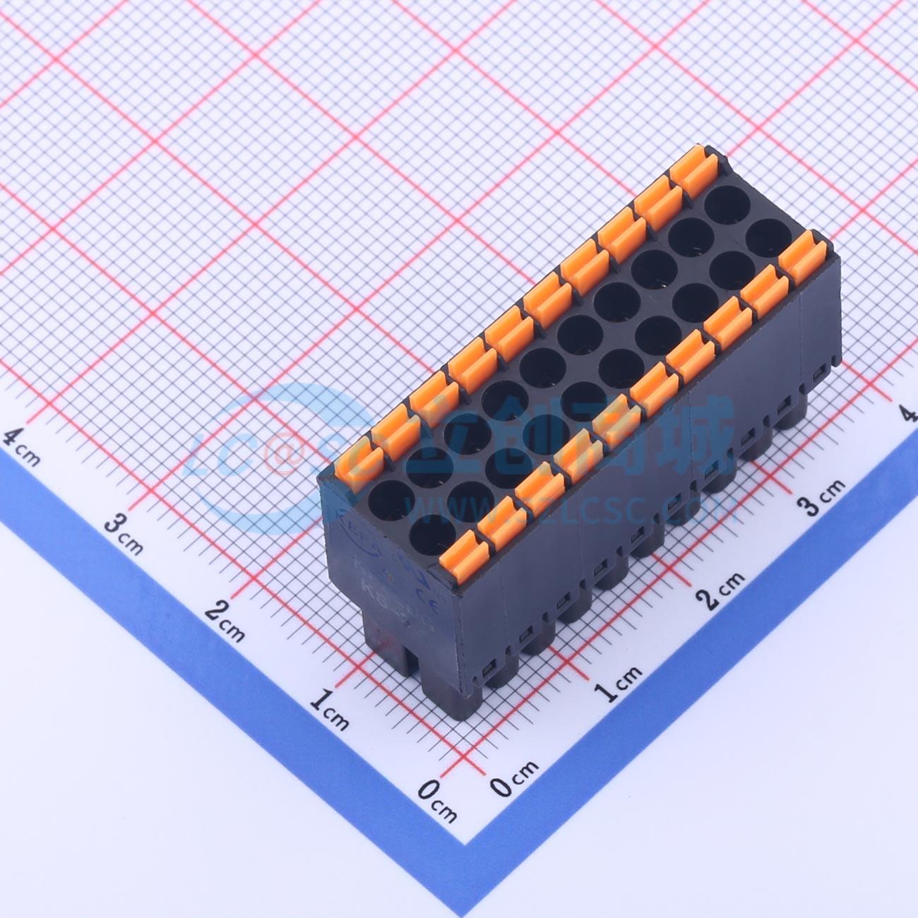 点击查看大图 KF2EDGKS-3.5-2*10P实物图