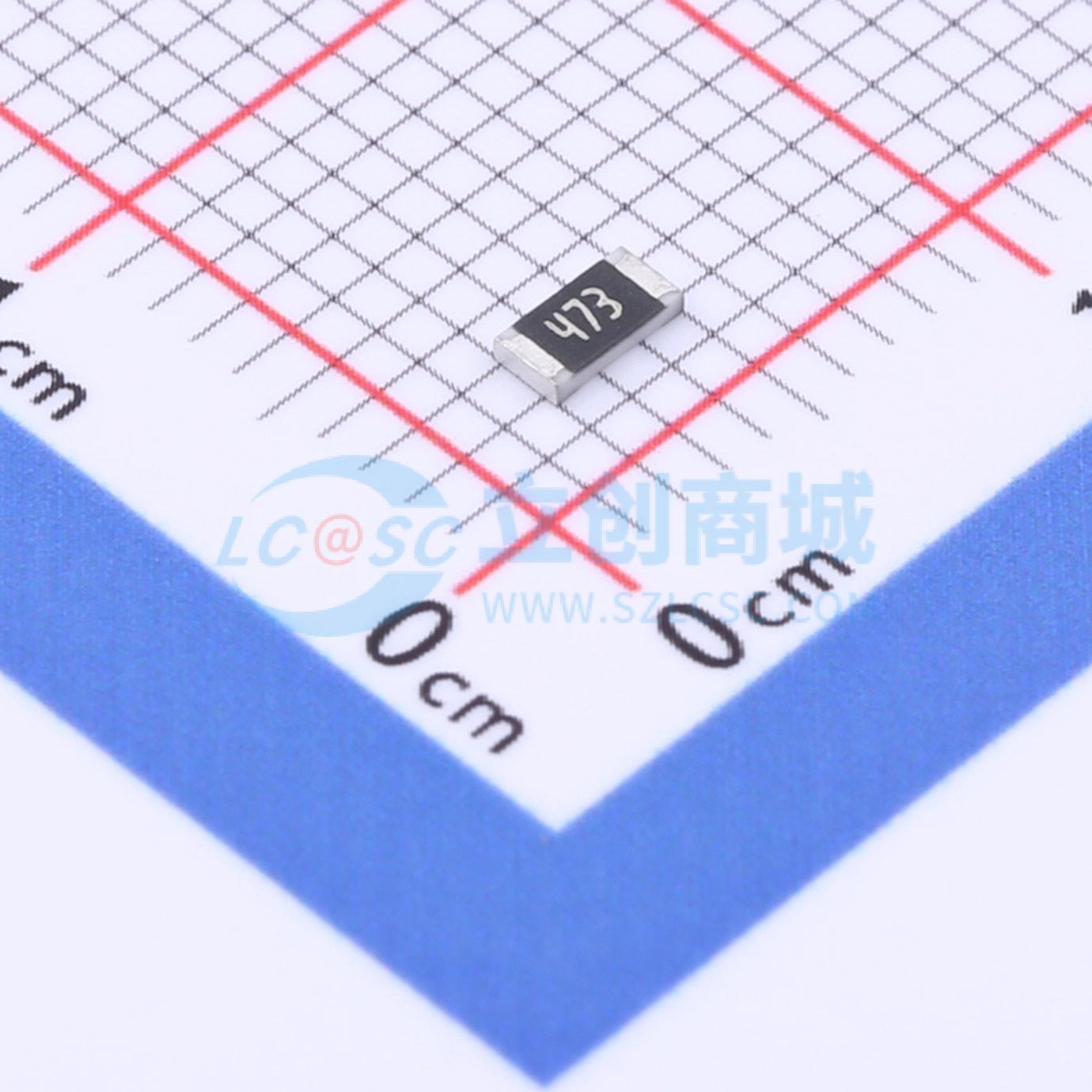 点击查看大图 1206 ±5% 47K实物图