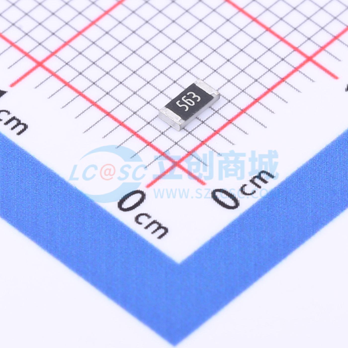 点击查看大图 1206 ±5% 56K实物图