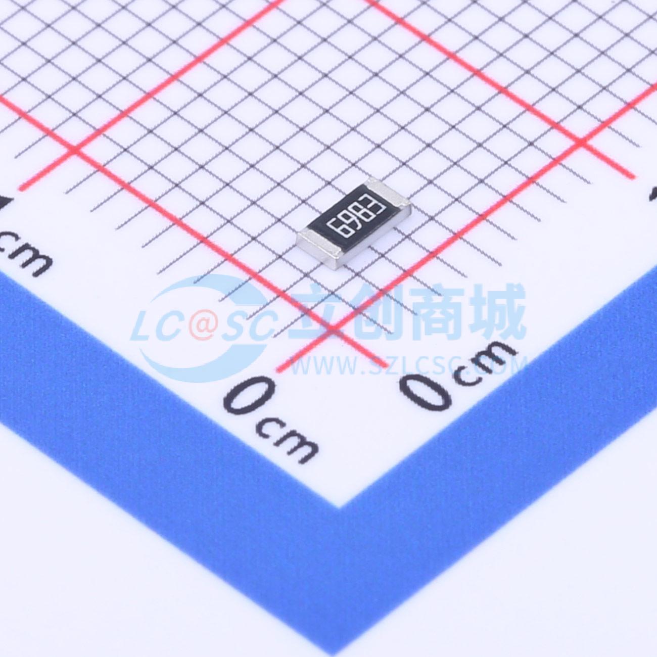 点击查看大图 RC1206FR-07698KL实物图