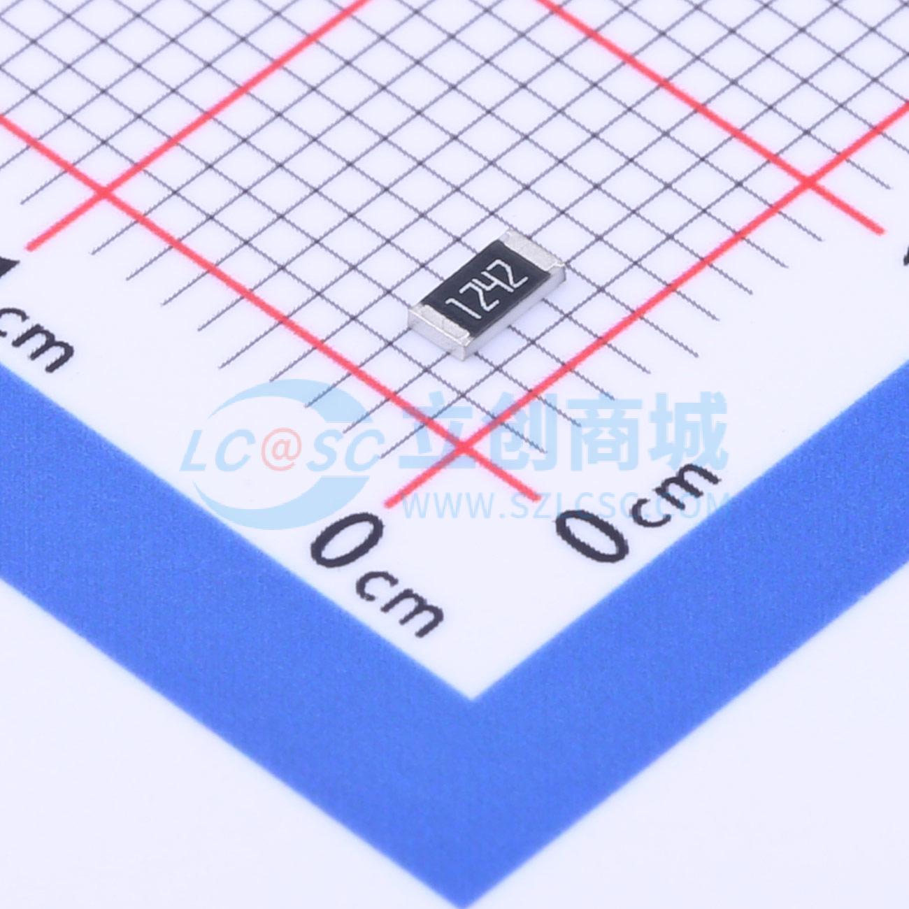 点击查看大图 RC1206FR-0712K4L实物图