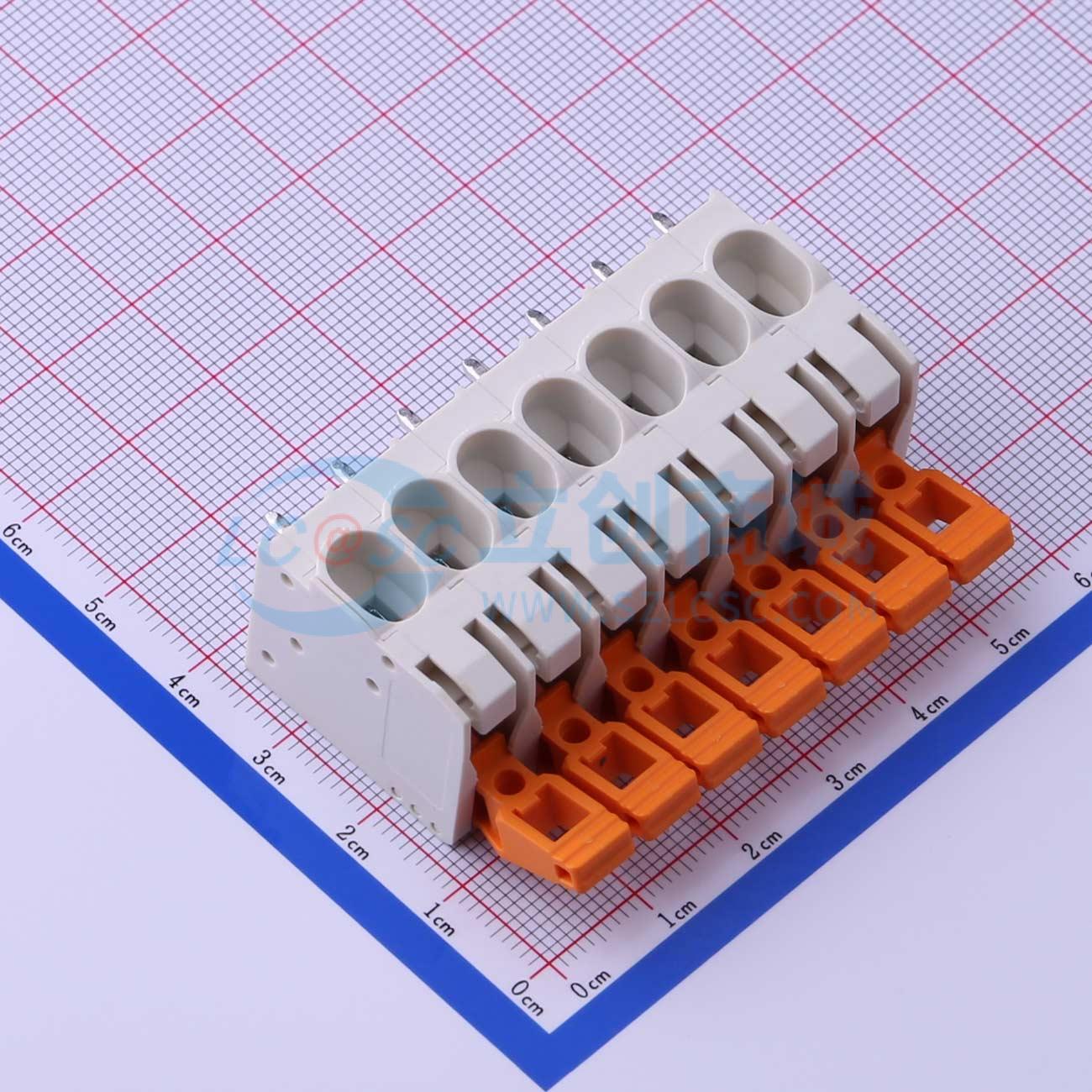 点击查看大图 KF206-7.5-7P实物图