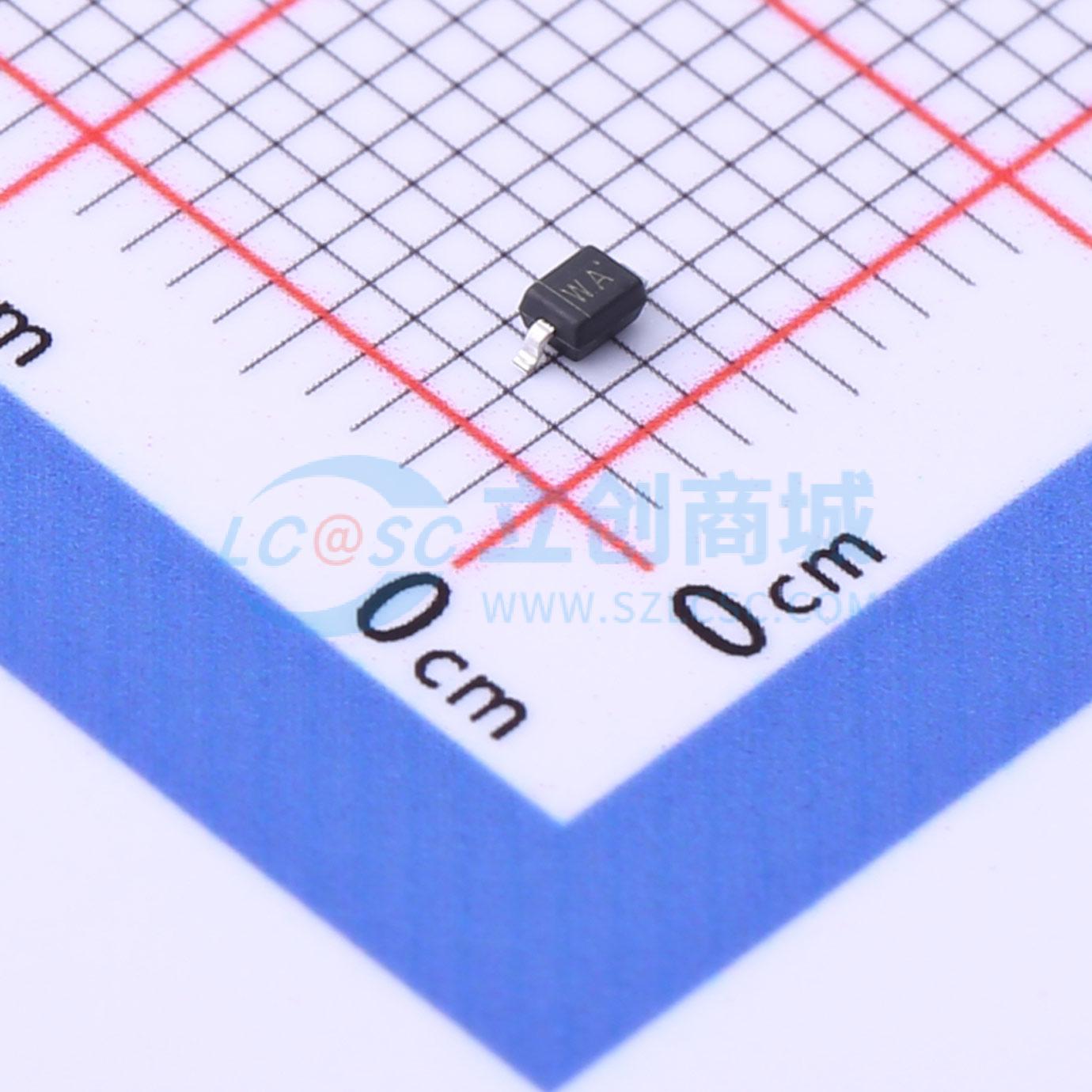 点击查看大图 BZT52C6V2S实物图
