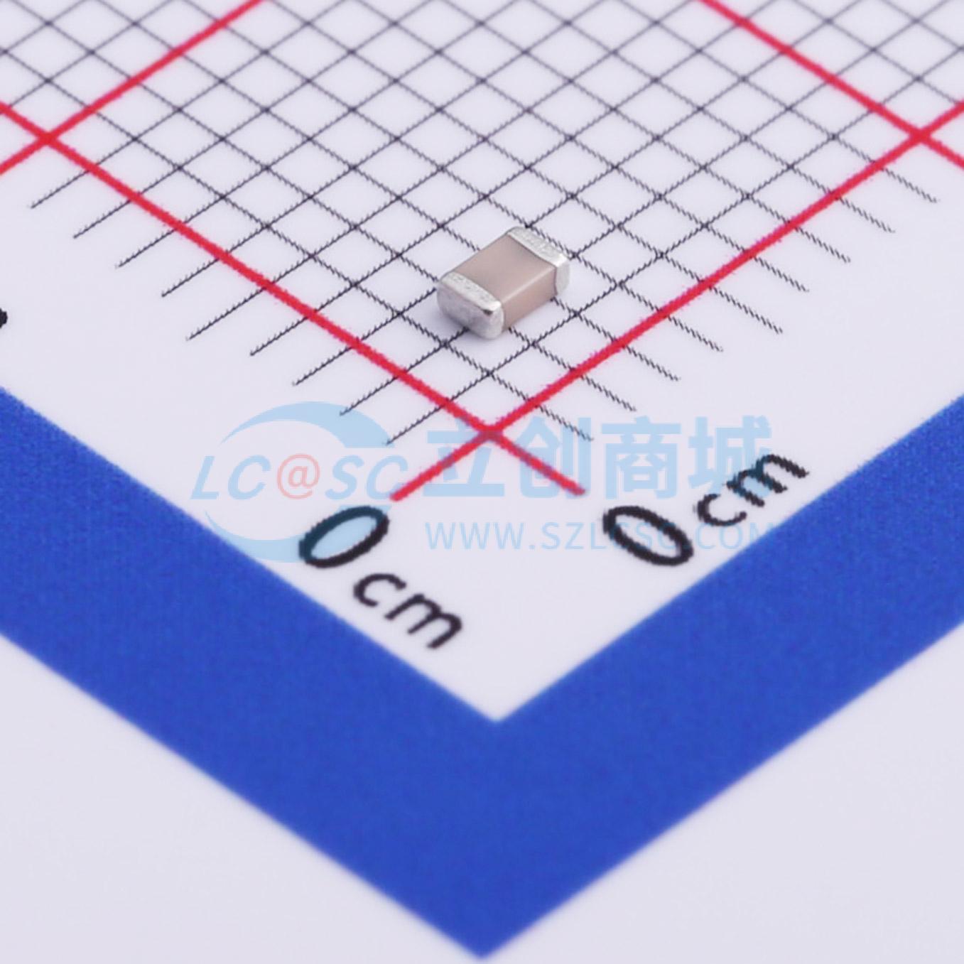 点击查看大图 0805CG0R5B500NT实物图