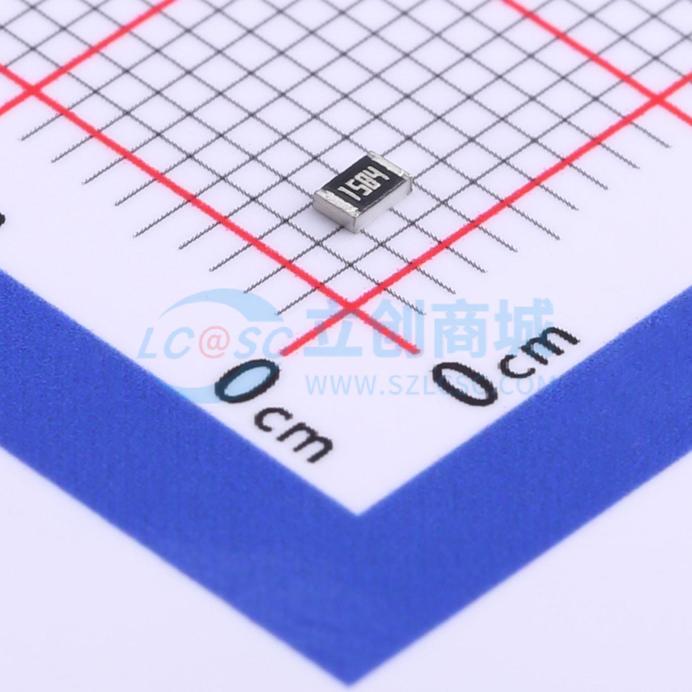 RC0805FR-071M58L实物图