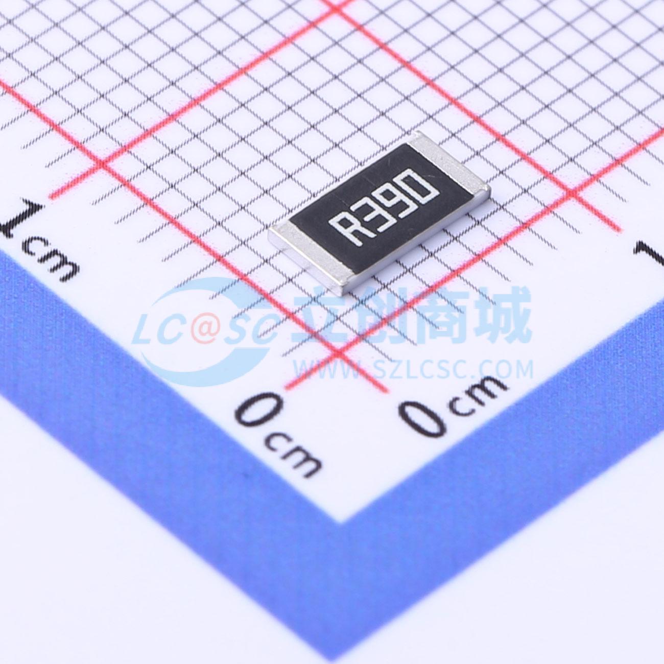 点击查看大图 FRL2512JR390TS实物图