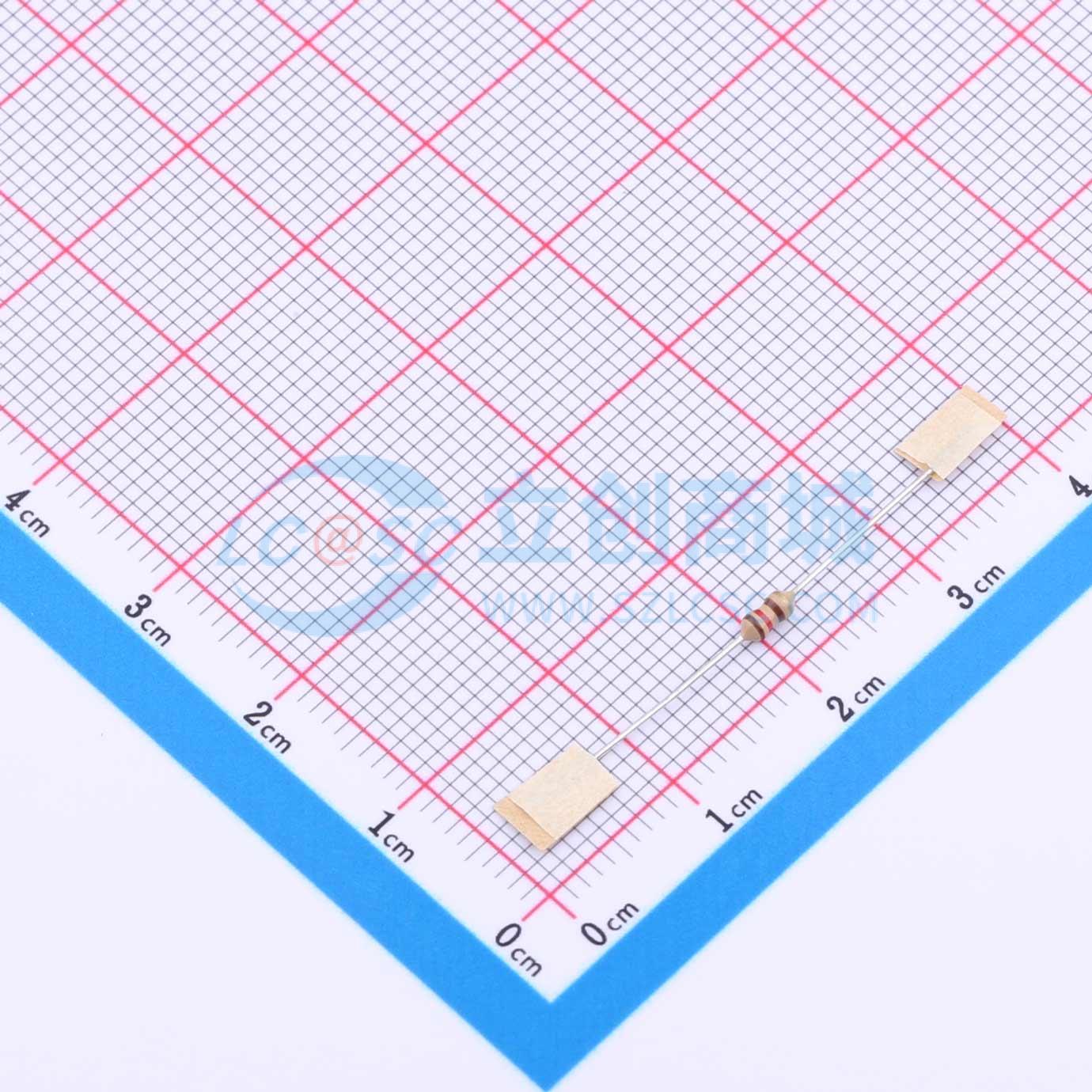 CR1/8W-120Ω±5%-OT26实物图