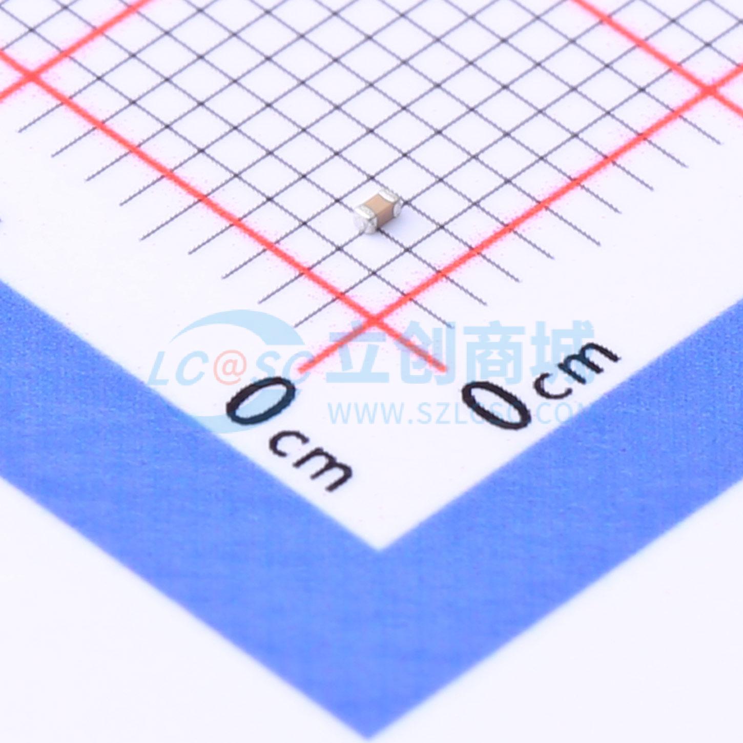 0402B471K101CT实物图