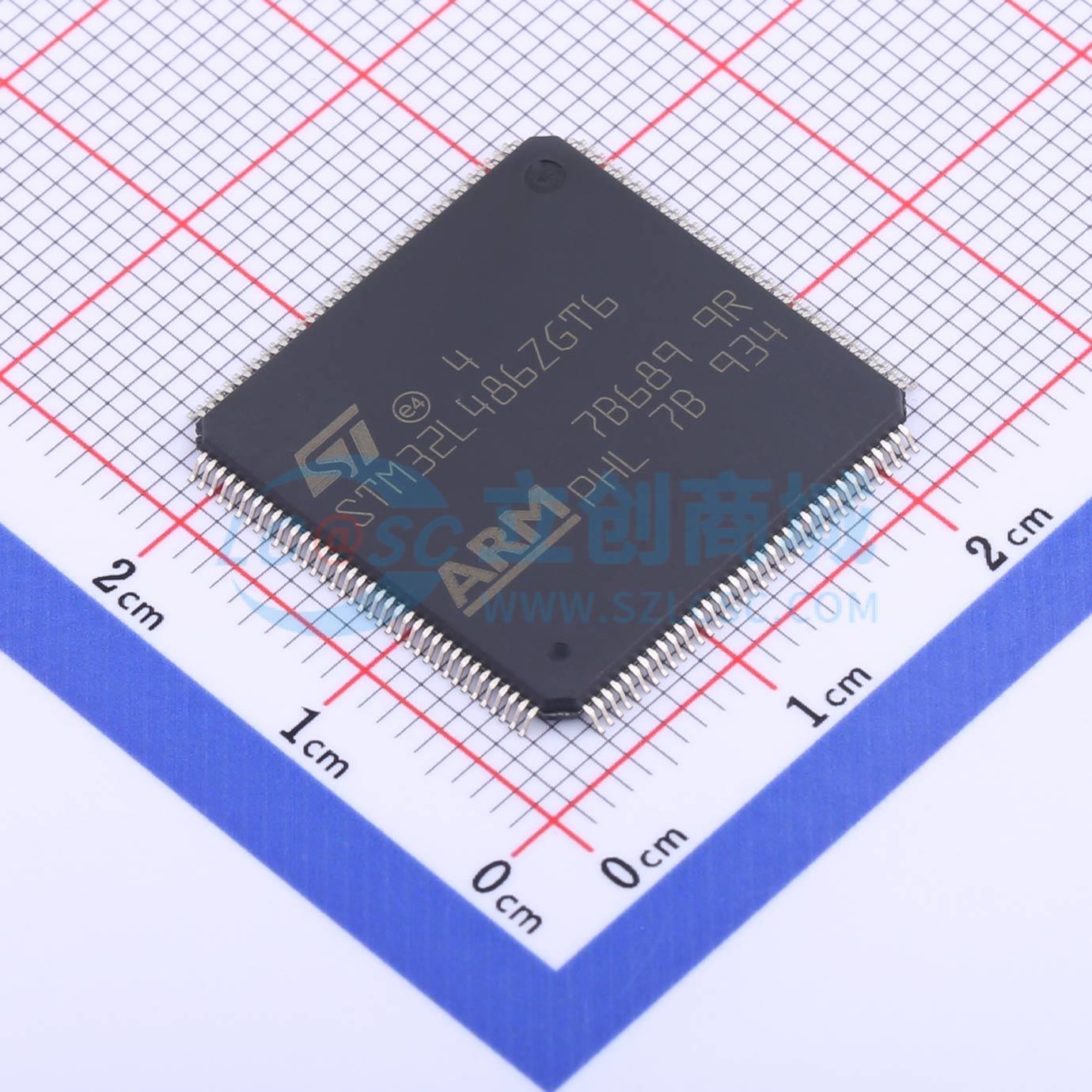 STM32L486ZGT6实物图