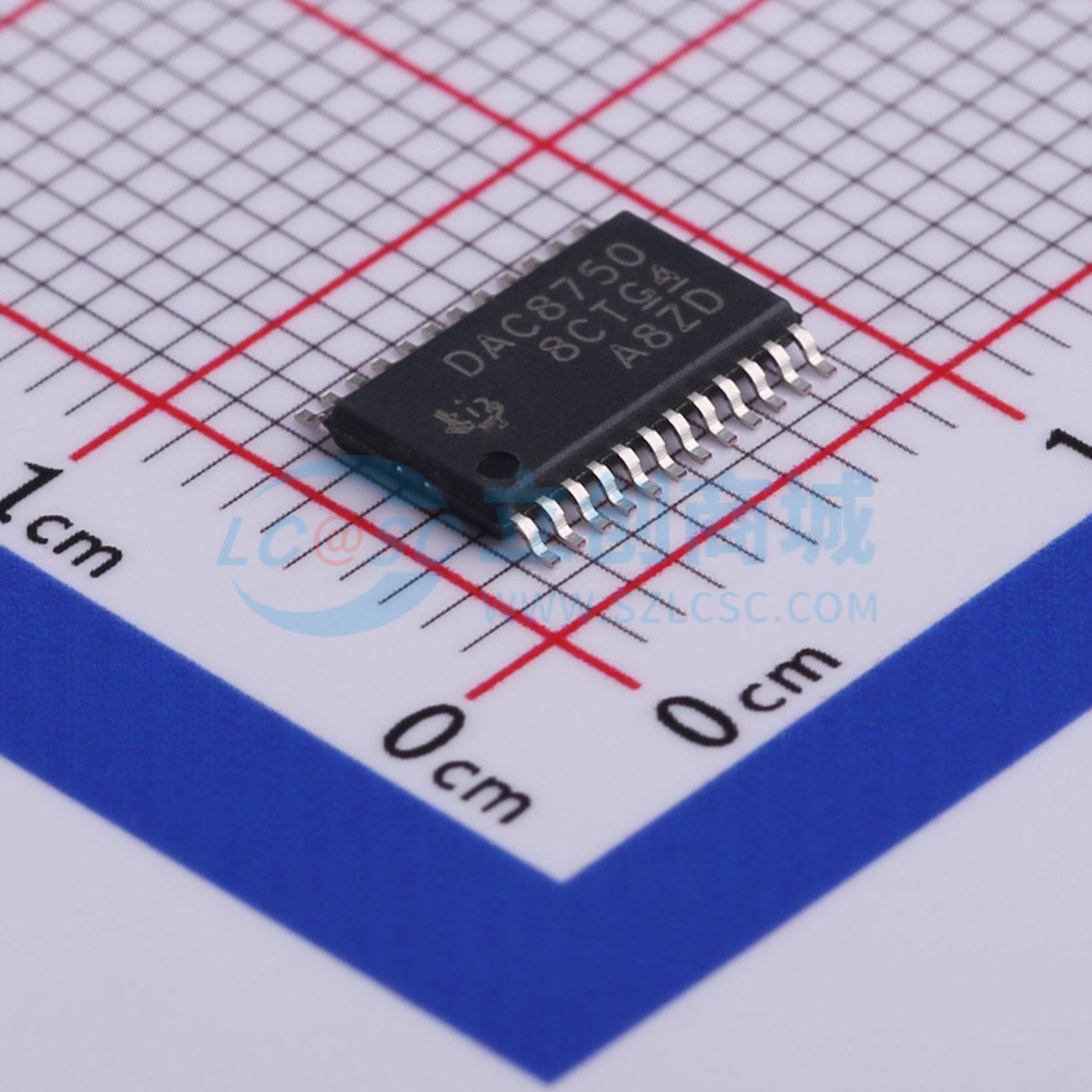 点击查看大图 DAC8750IPWPR实物图