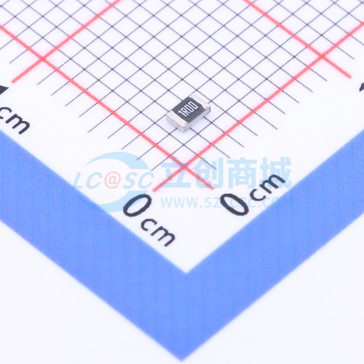 点击查看大图 CR0805F1R00P05S实物图