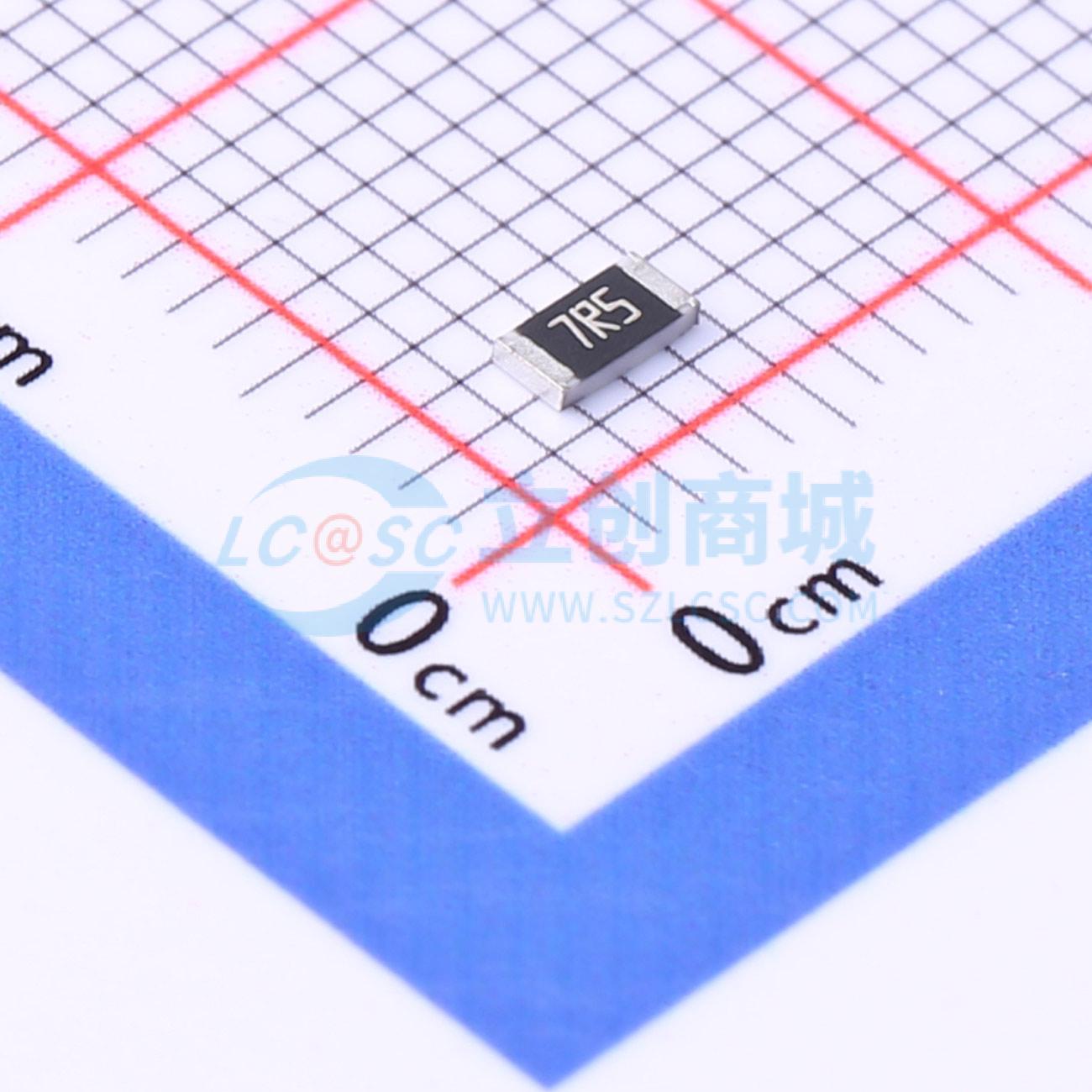 点击查看大图 CR-06JL7---7R5实物图