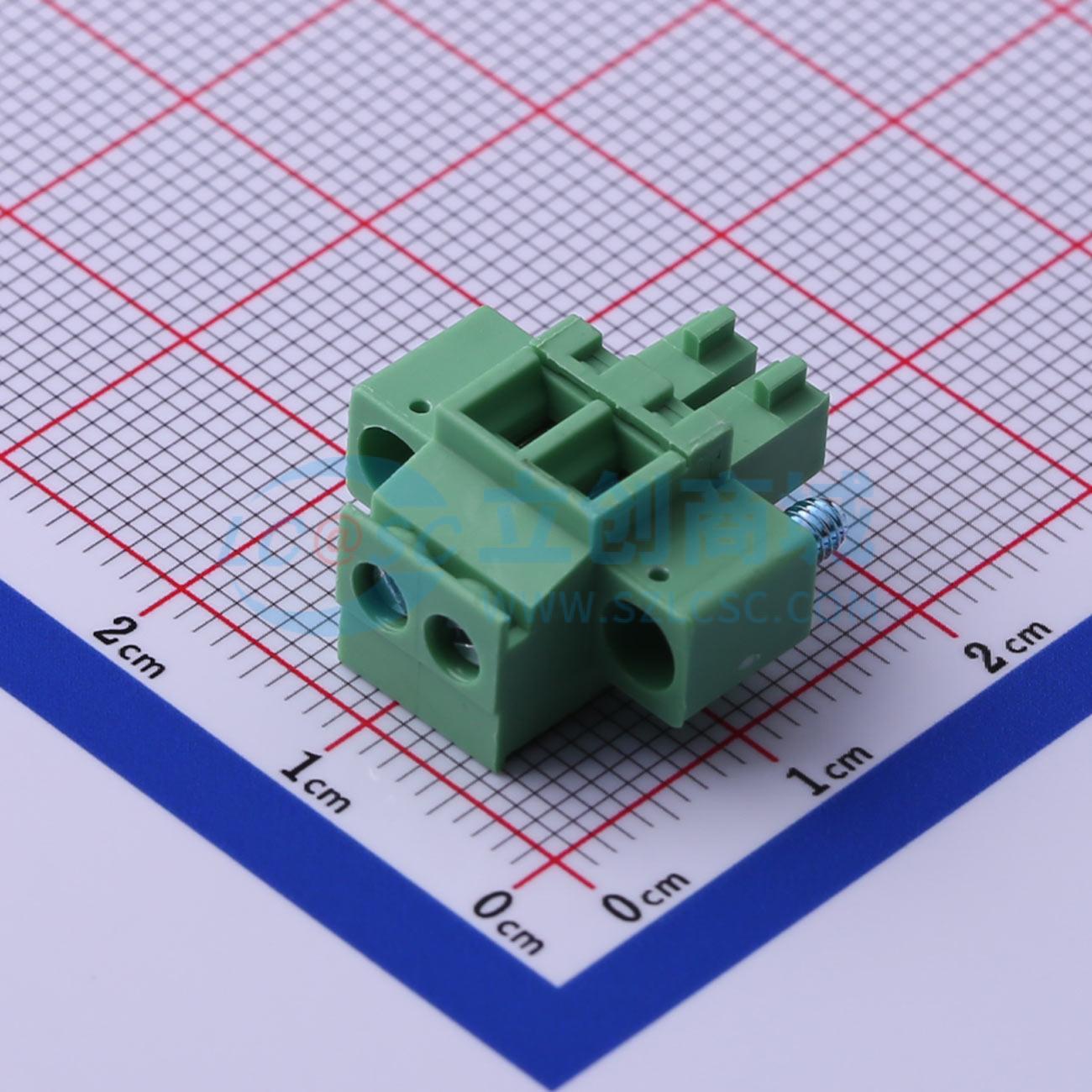 点击查看大图 15EDGKAM-3.81-02P-14-100A(H)实物图