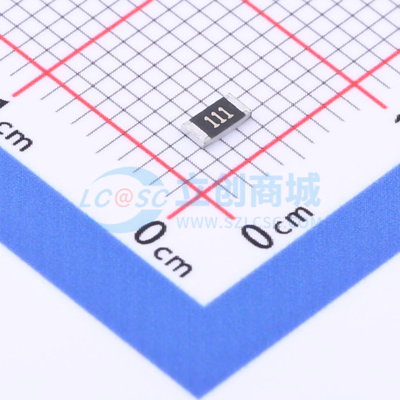 1206 ±5% 110Ω实物图