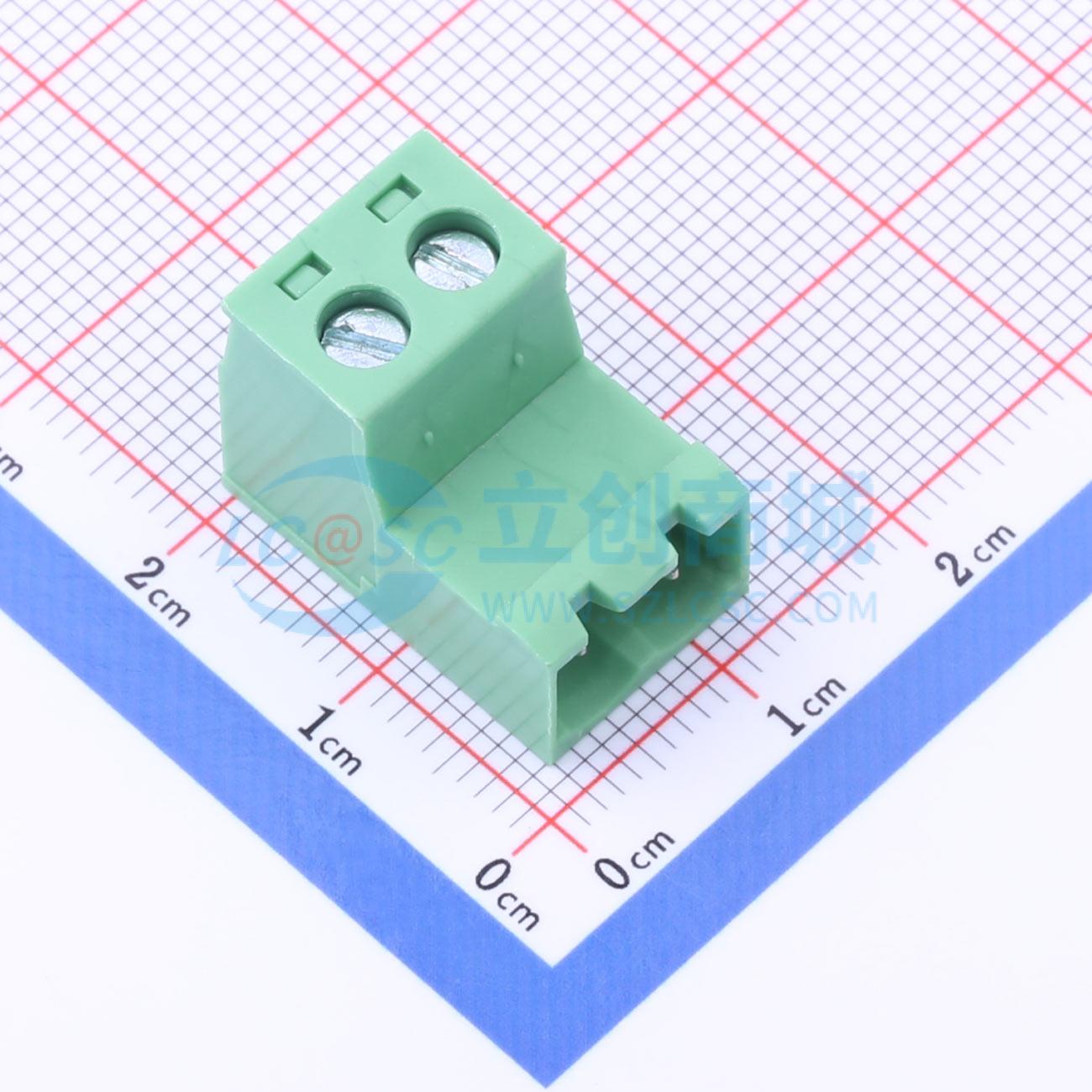点击查看大图 DB2EKR-5.08-2P-GN-S实物图