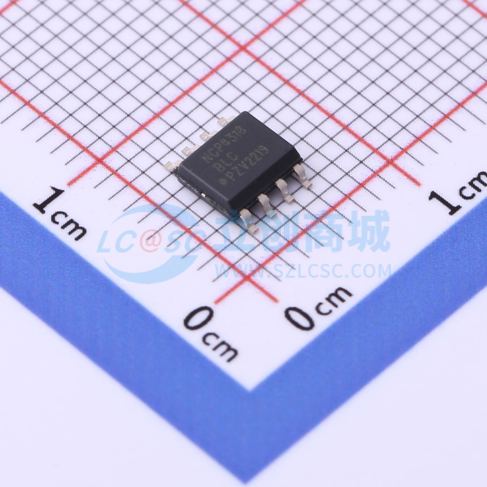 点击查看大图 NCP4318BLCDR2G实物图