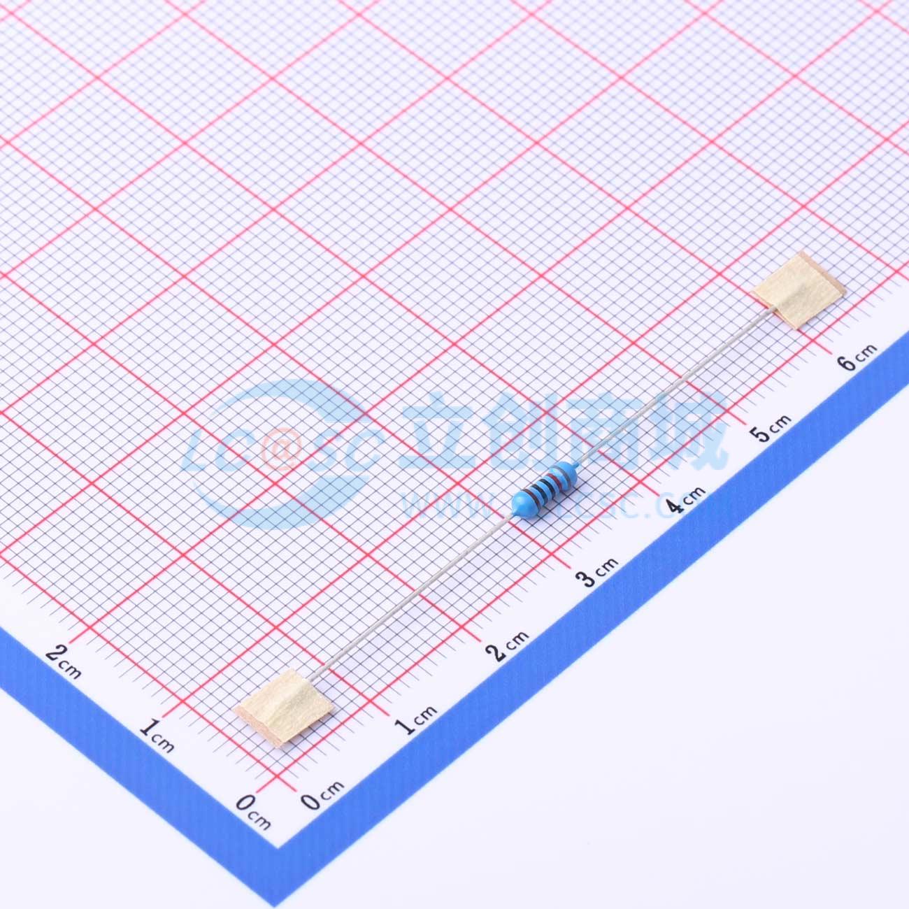 MF1/4W-820Ω±1%-ST52实物图