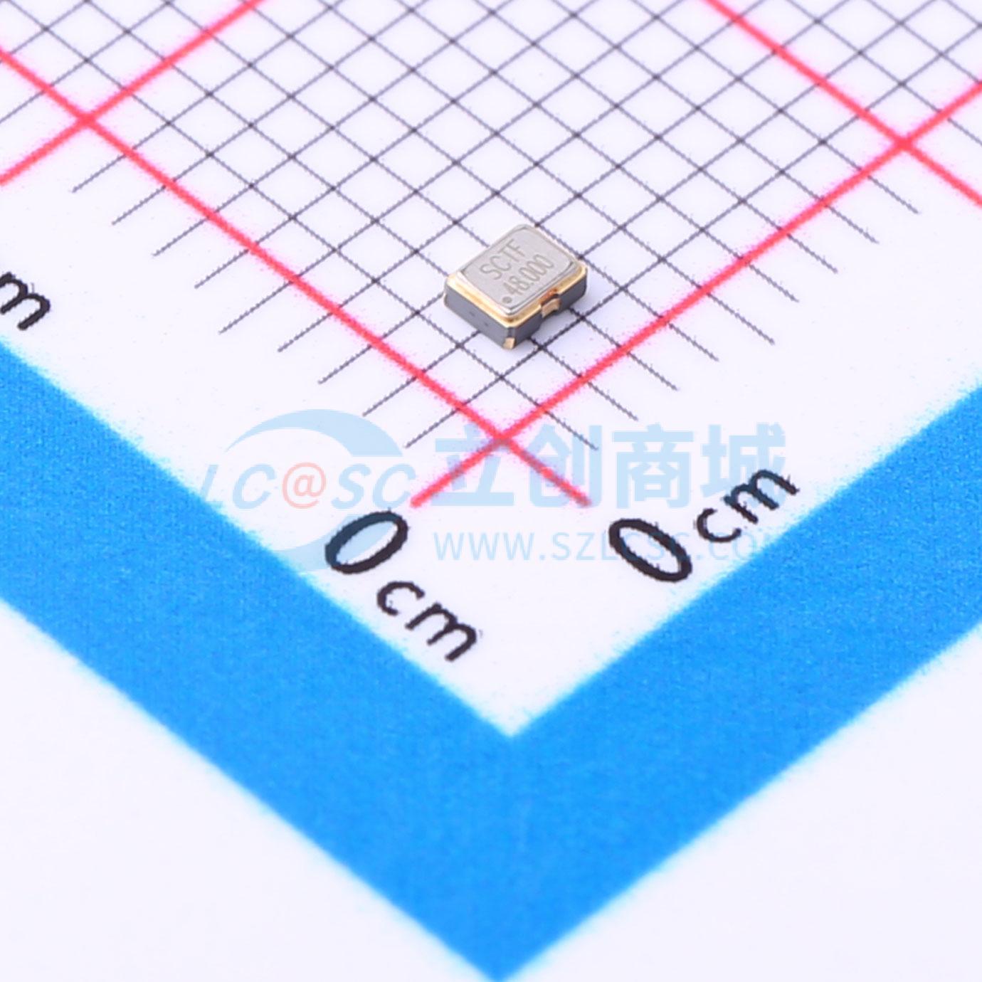 点击查看大图 SX1M48.000M10F30TNN实物图