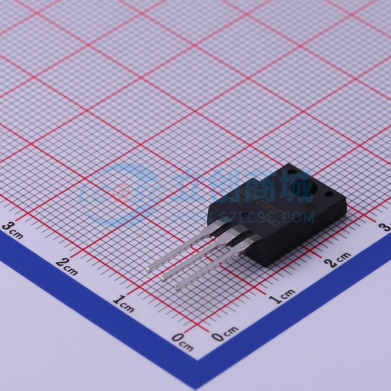 点击查看大图 MBRF2080CTP实物图