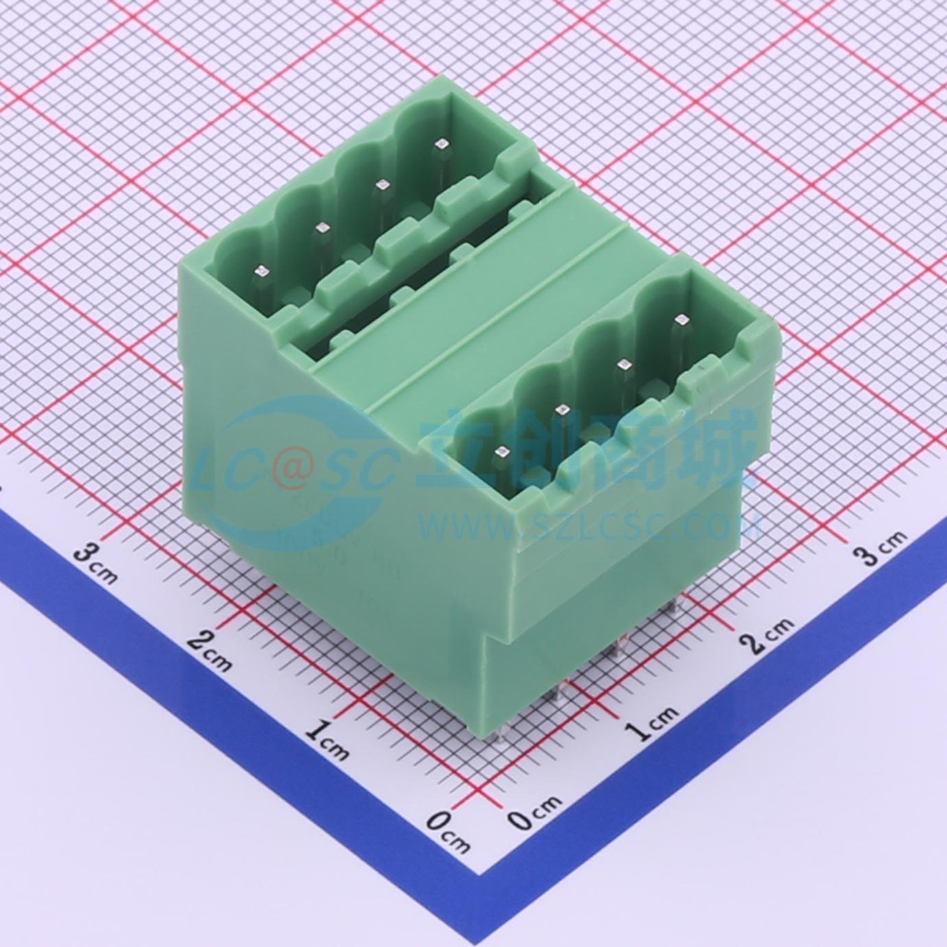 点击查看大图 KF2EDGVH-5.0-2*4P实物图