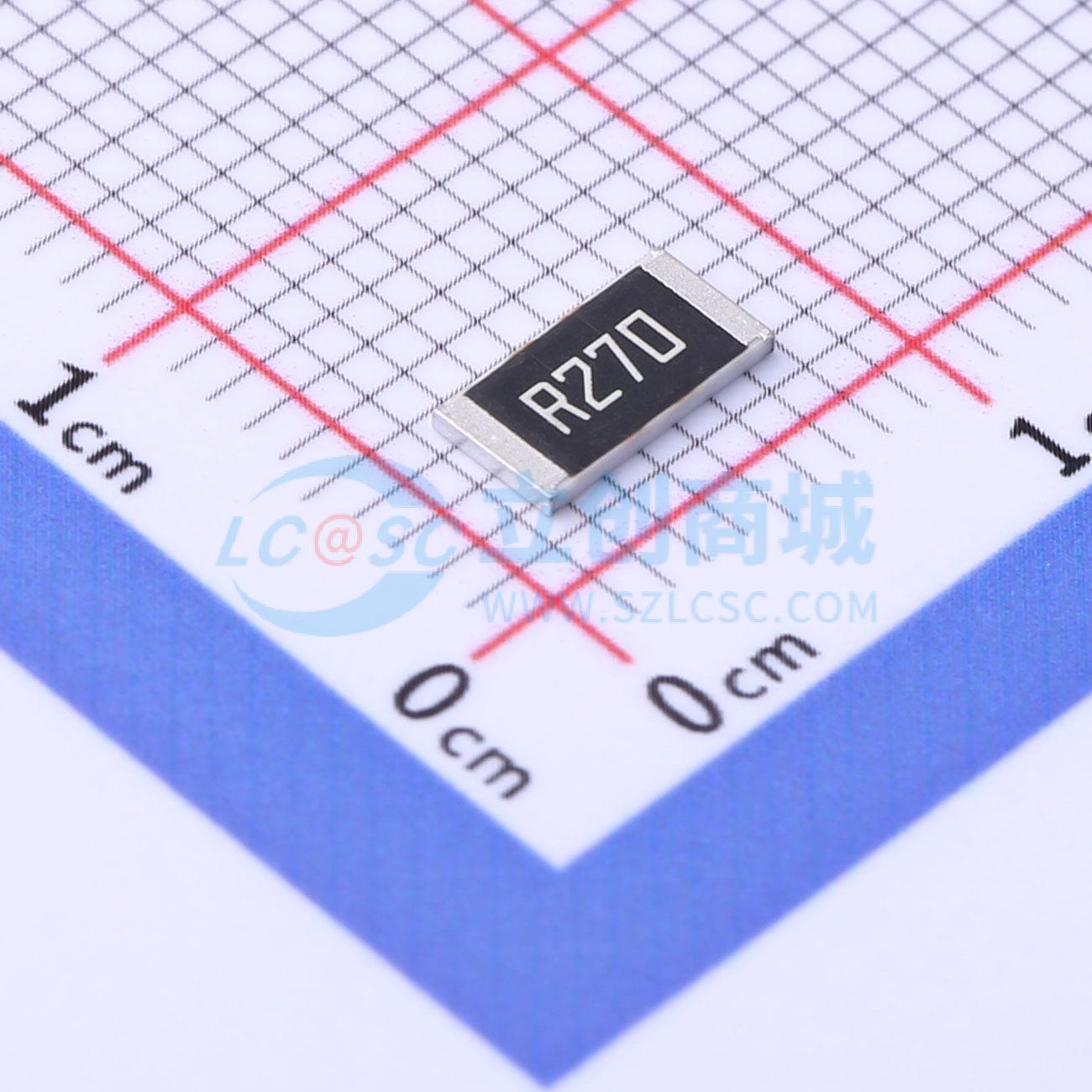 点击查看大图 FRL2512JR270TS实物图