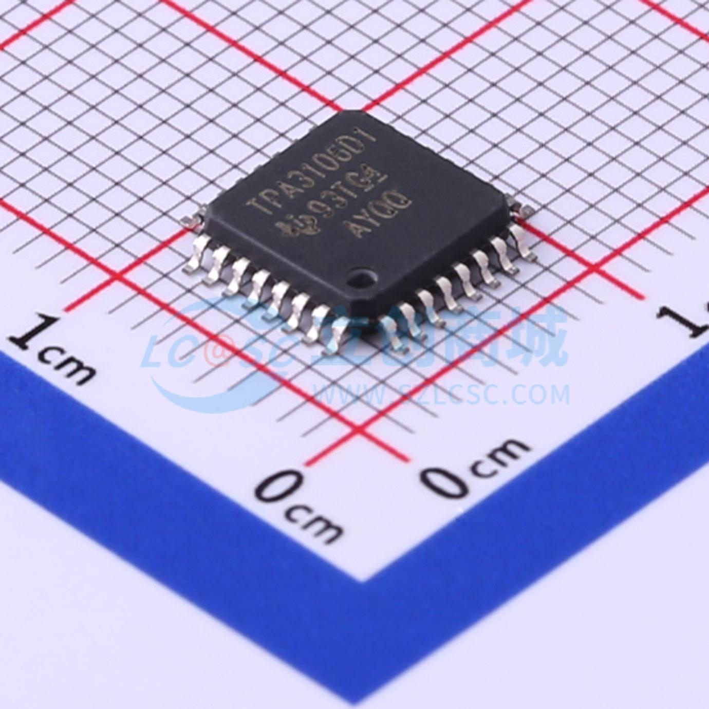 点击查看大图 TPA3106D1VFPR实物图