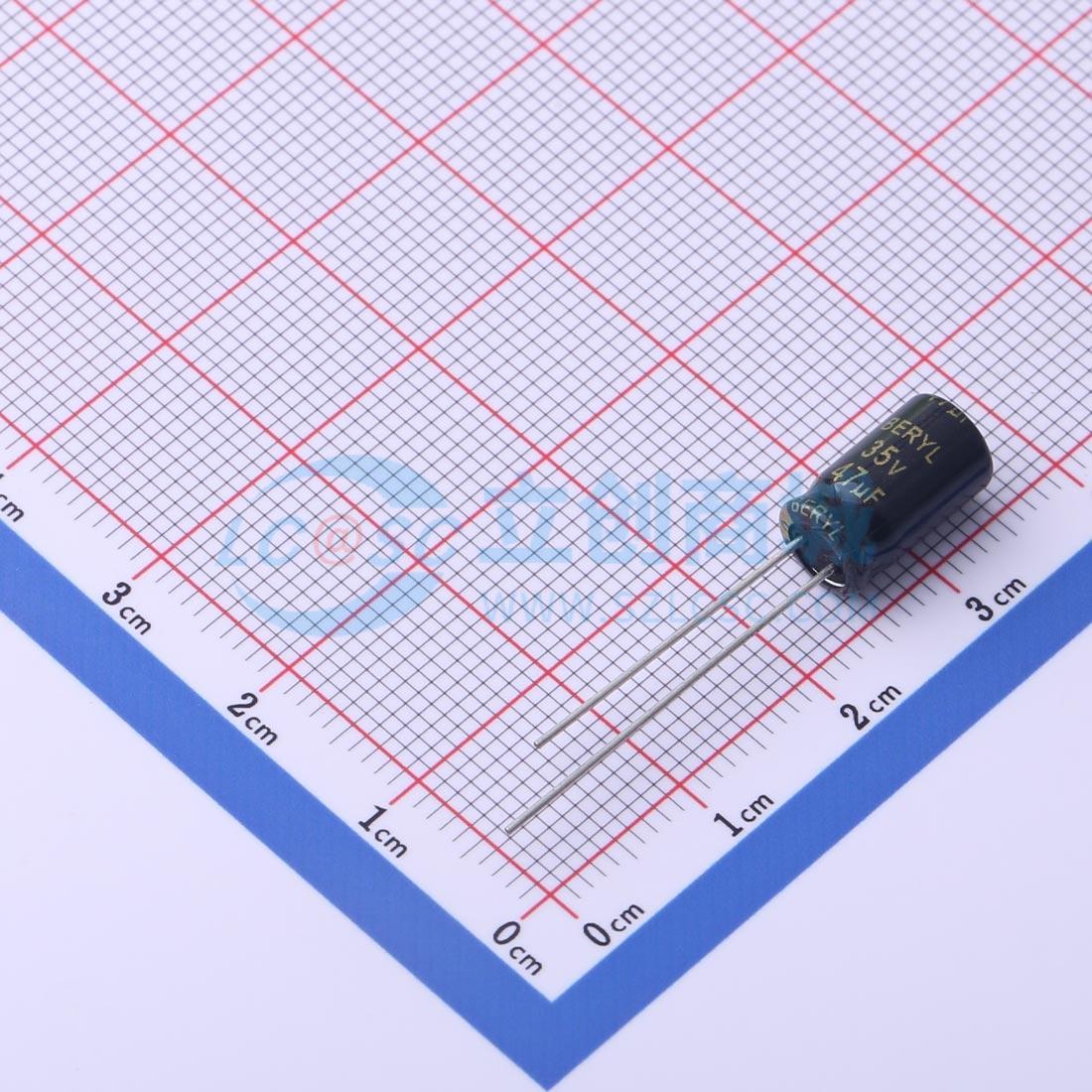 点击查看大图 RG035M470LO6.3*11A-1A1C实物图