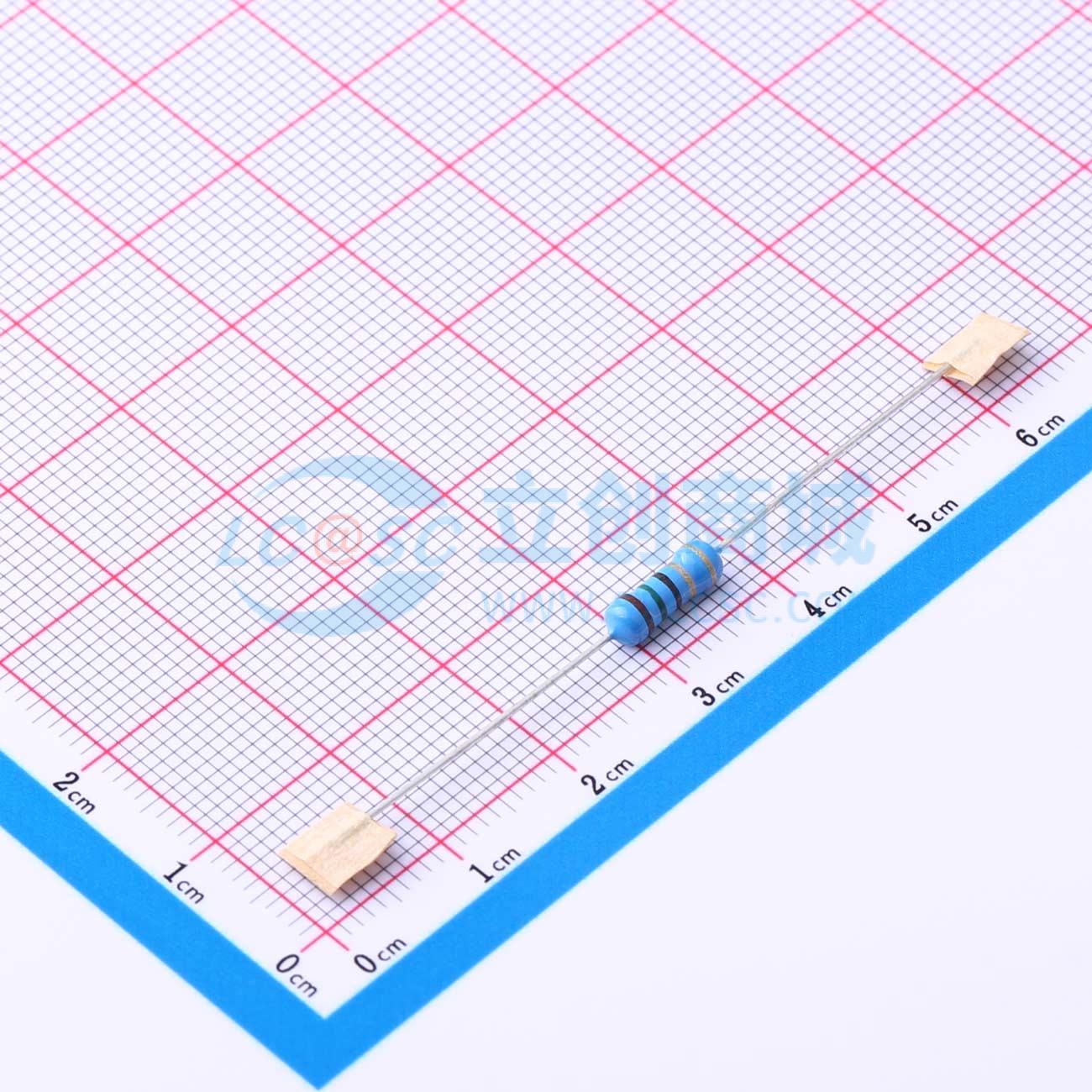 点击查看大图 MF1/2W-15Ω±5%-XT52实物图