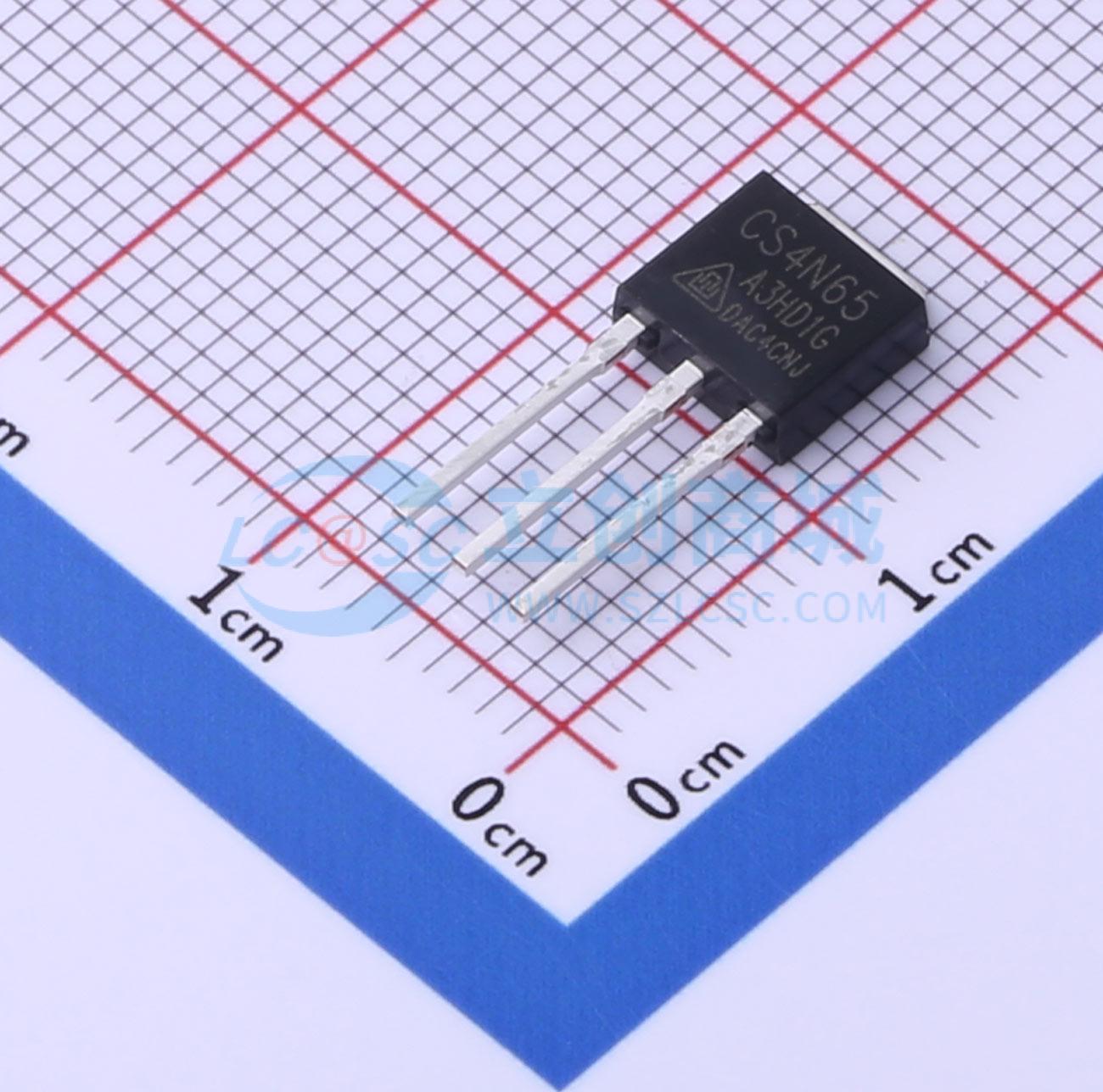 点击查看大图 CS4N65A3HD1-G实物图