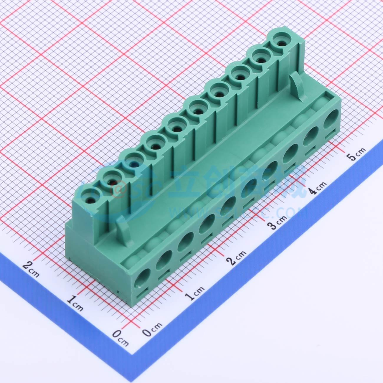 点击查看大图 KH-ZBK400R-10P-5.08GS实物图