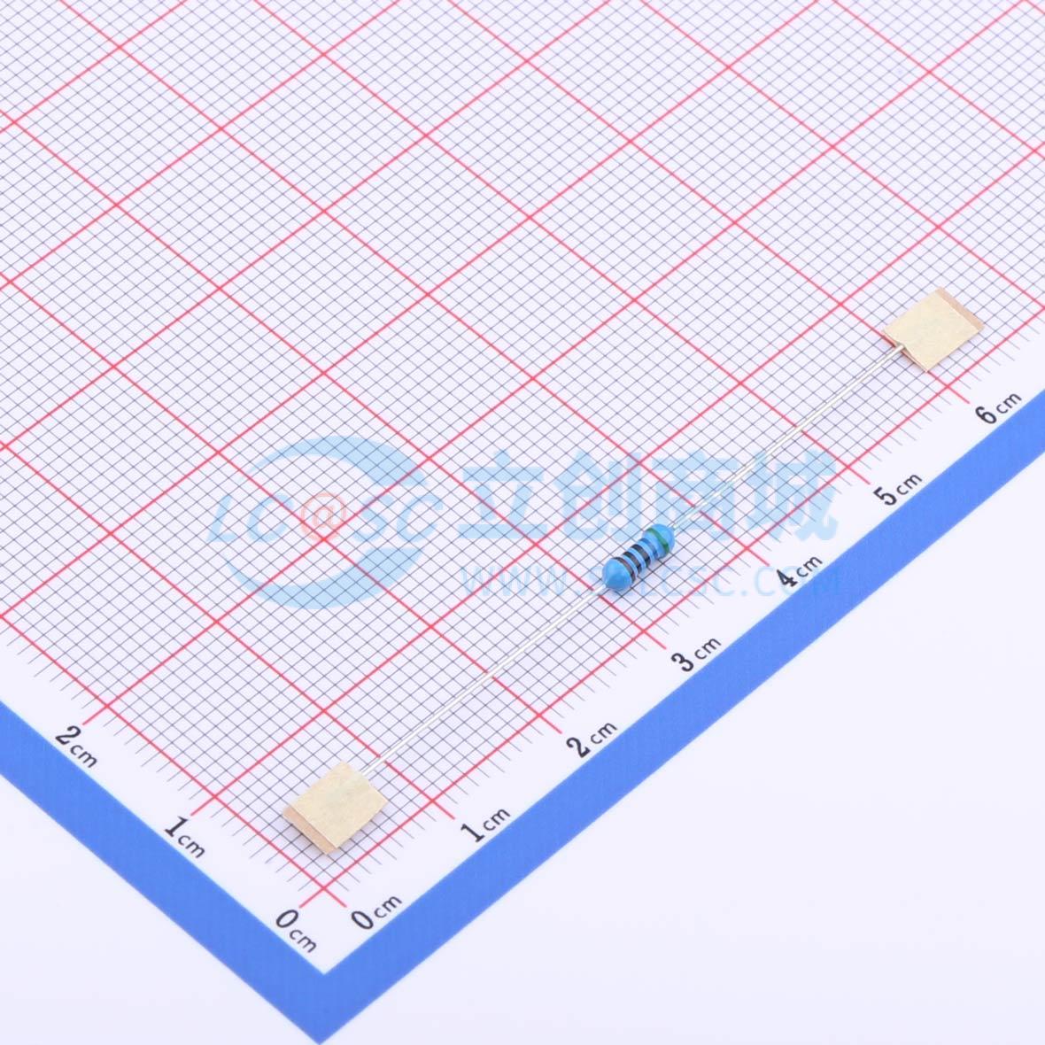 点击查看大图 MF1/4W-560Ω±1%-ST52实物图