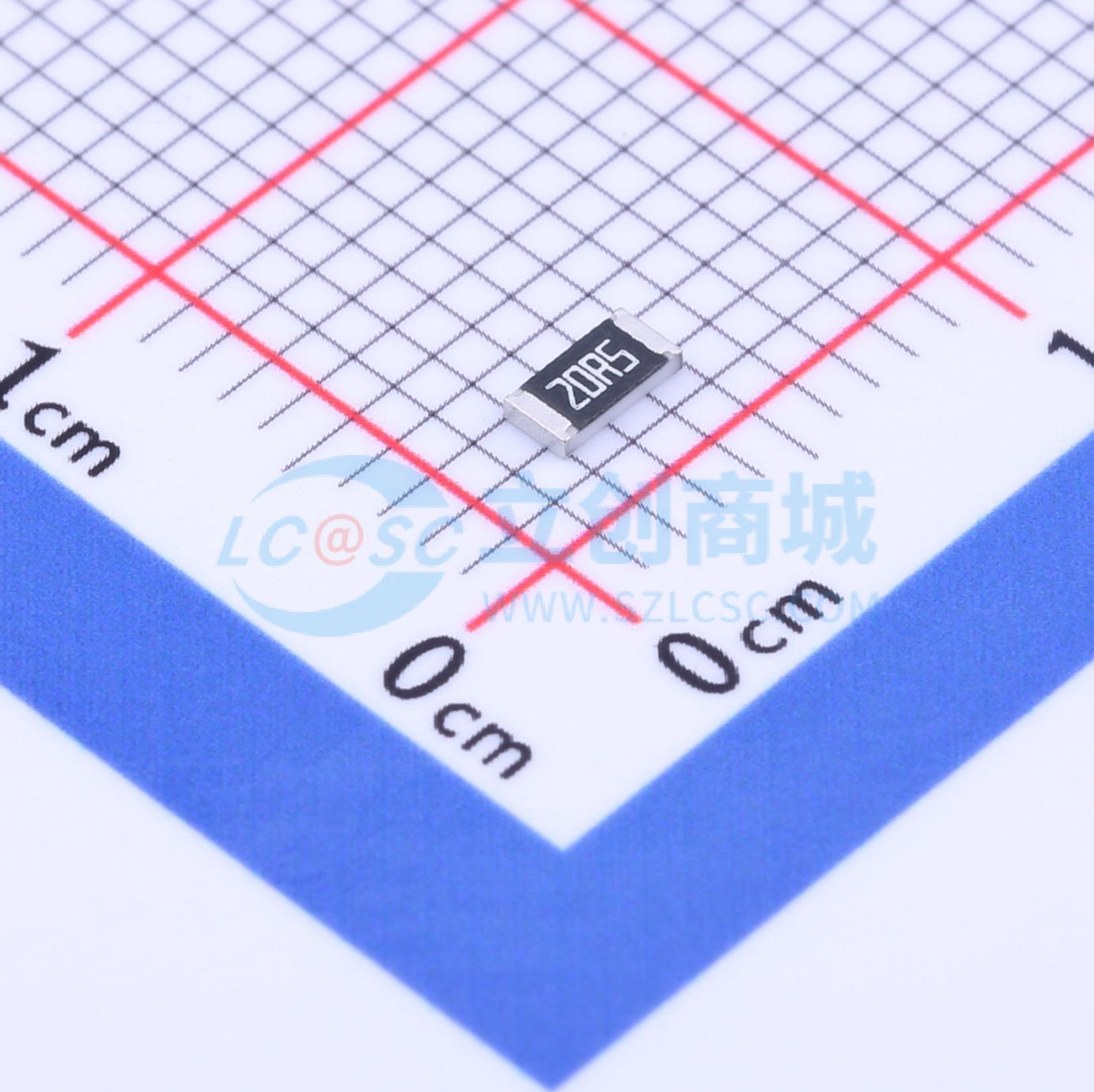 点击查看大图 RC1206FR-0720R5L实物图