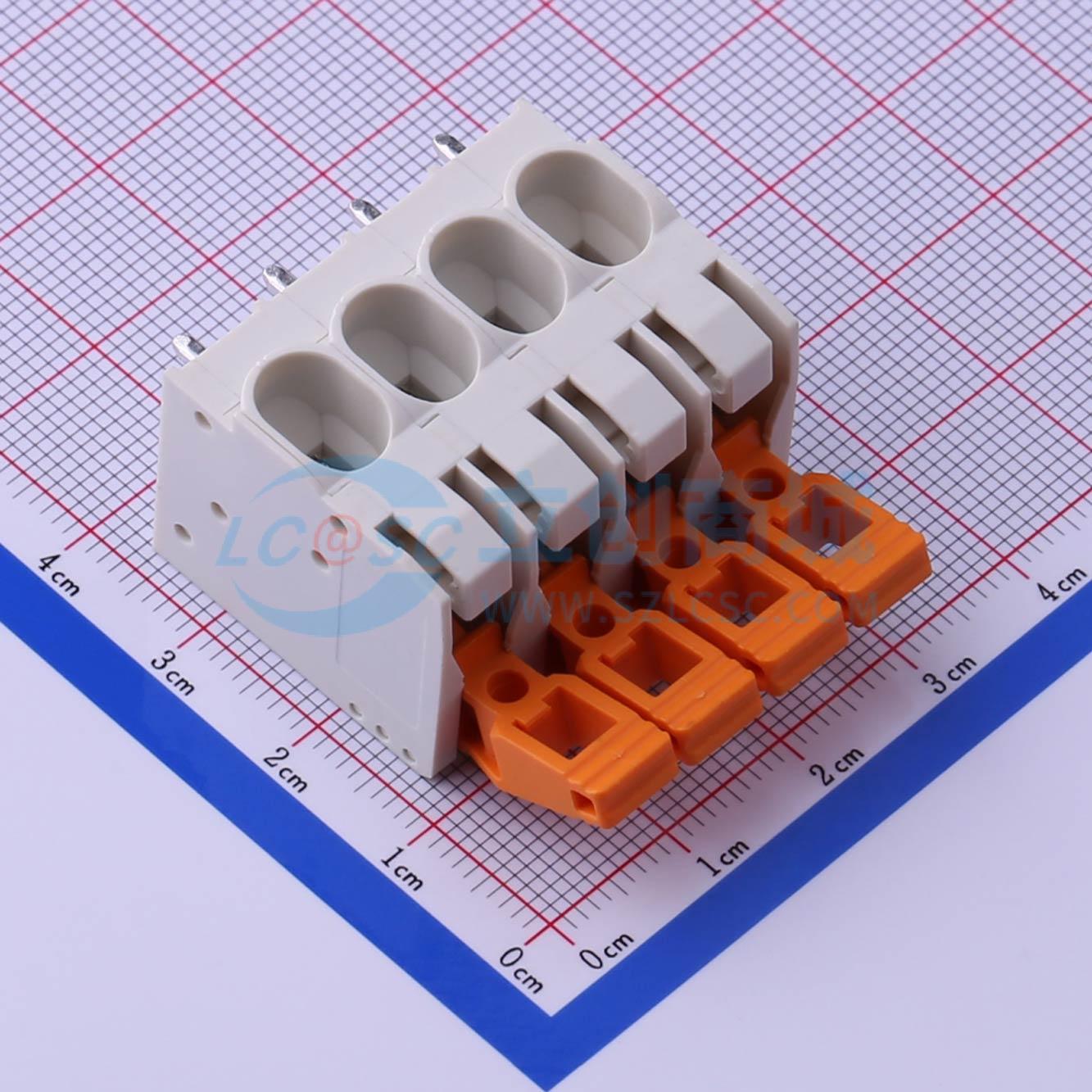 KF206-7.5-4P实物图