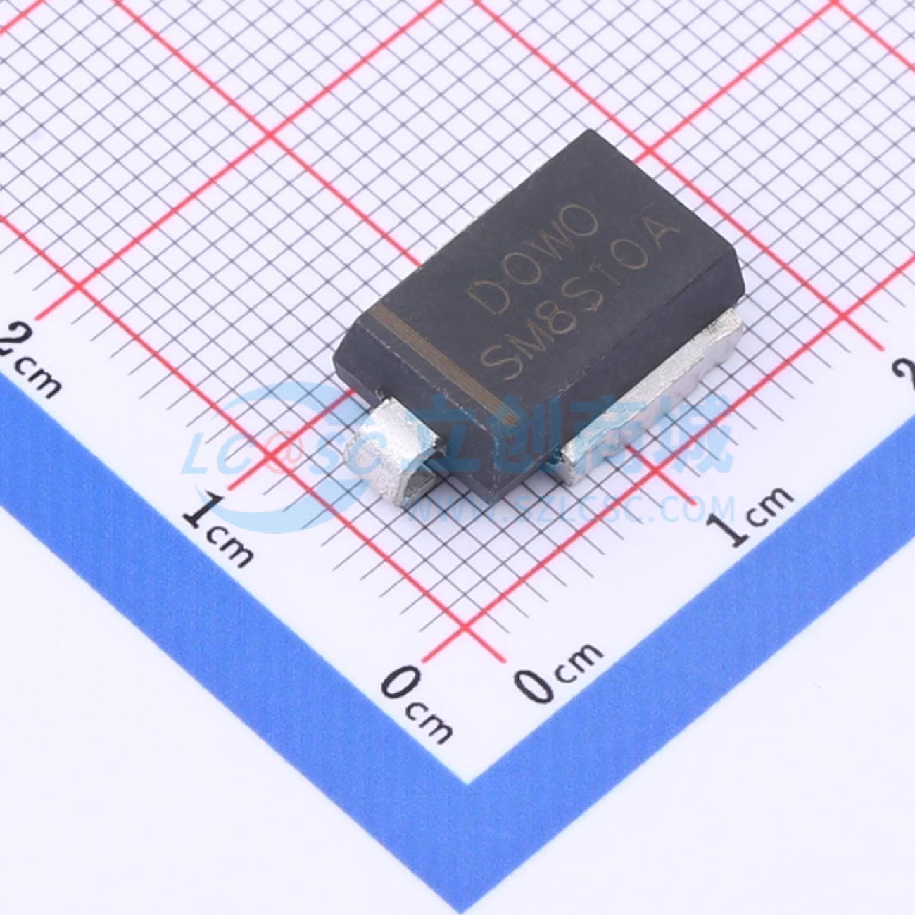 点击查看大图 SM8S10A实物图