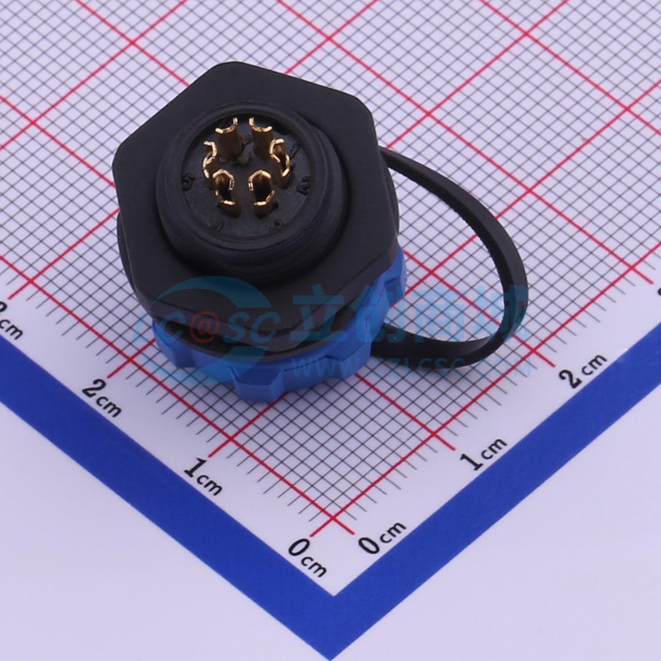 点击查看大图 JH1312P-6P实物图